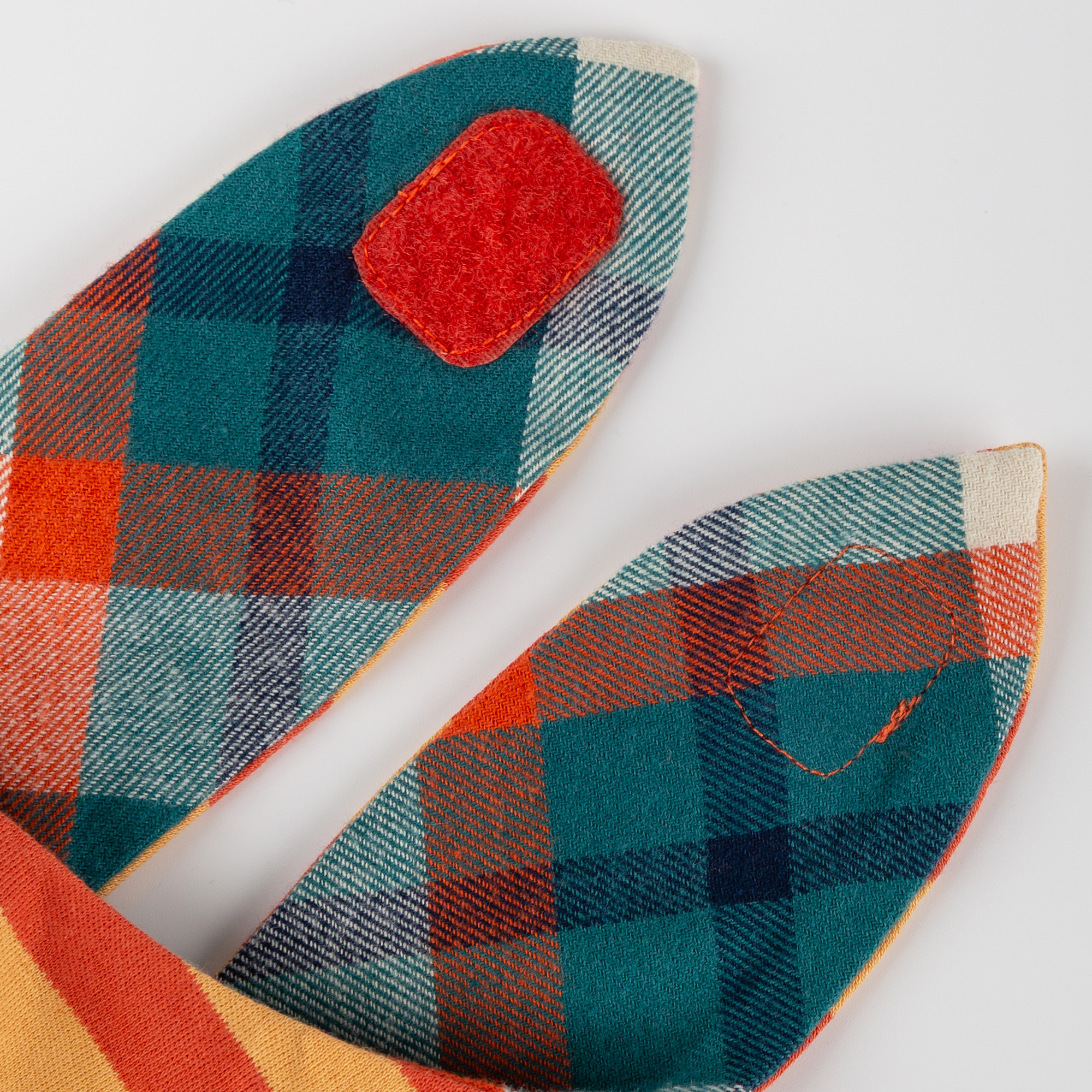 Reversible baby bandana bib Wild Fox