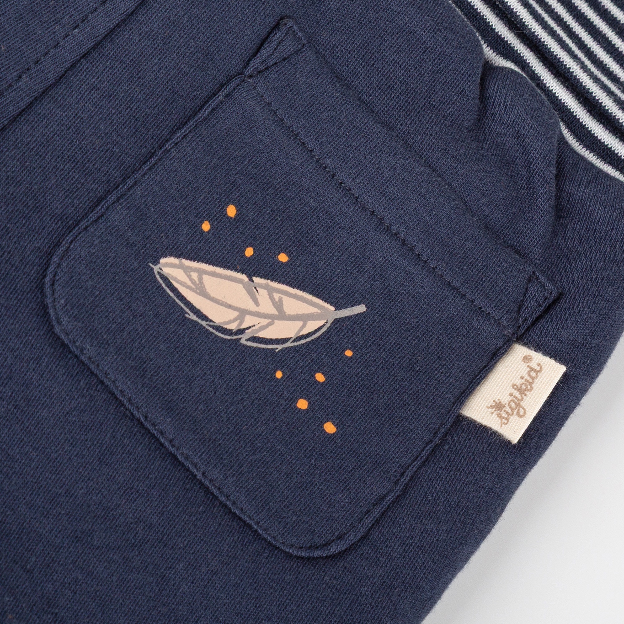 Reversible baby soft pants Magic Owl