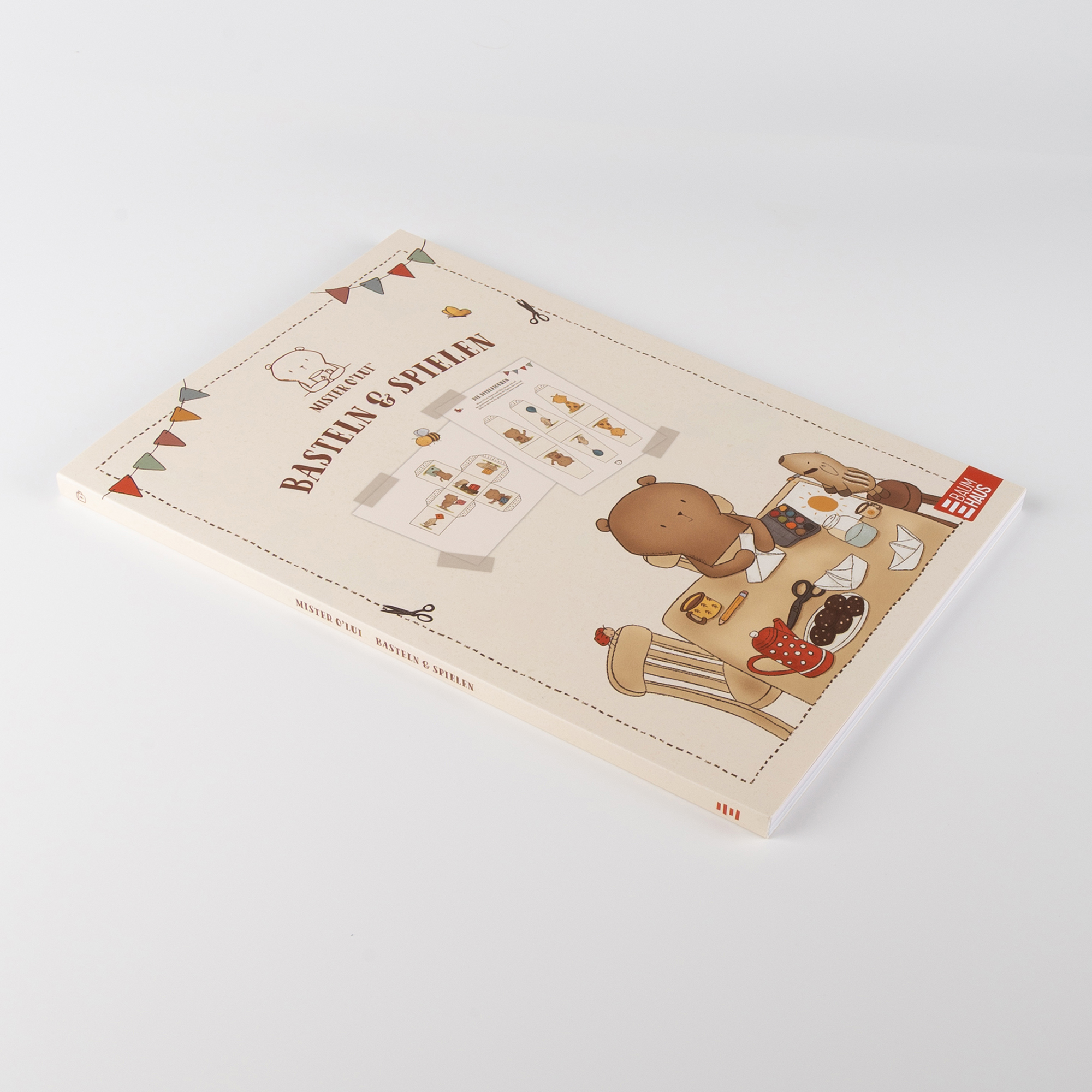 Kinderbuch Mister O'Lui - Basteln & Spielen