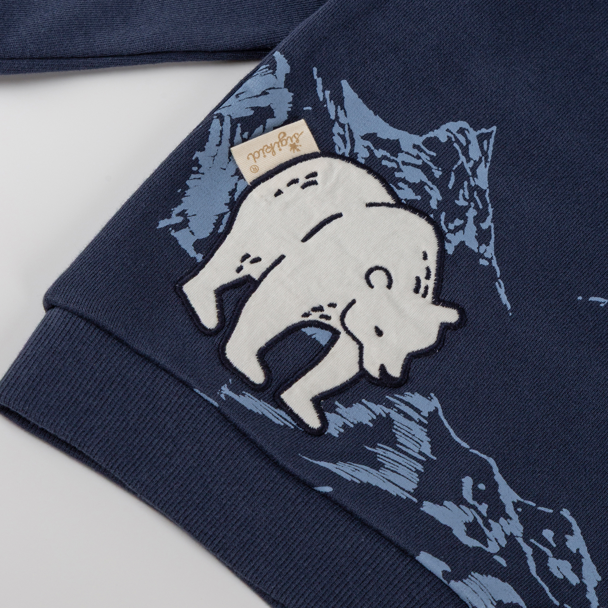 Kinder Sweatshirt Eisbär Polar Friends, dunkelblau Kinder Sweatshirt Eisbär Polar Friends, dunkelblau