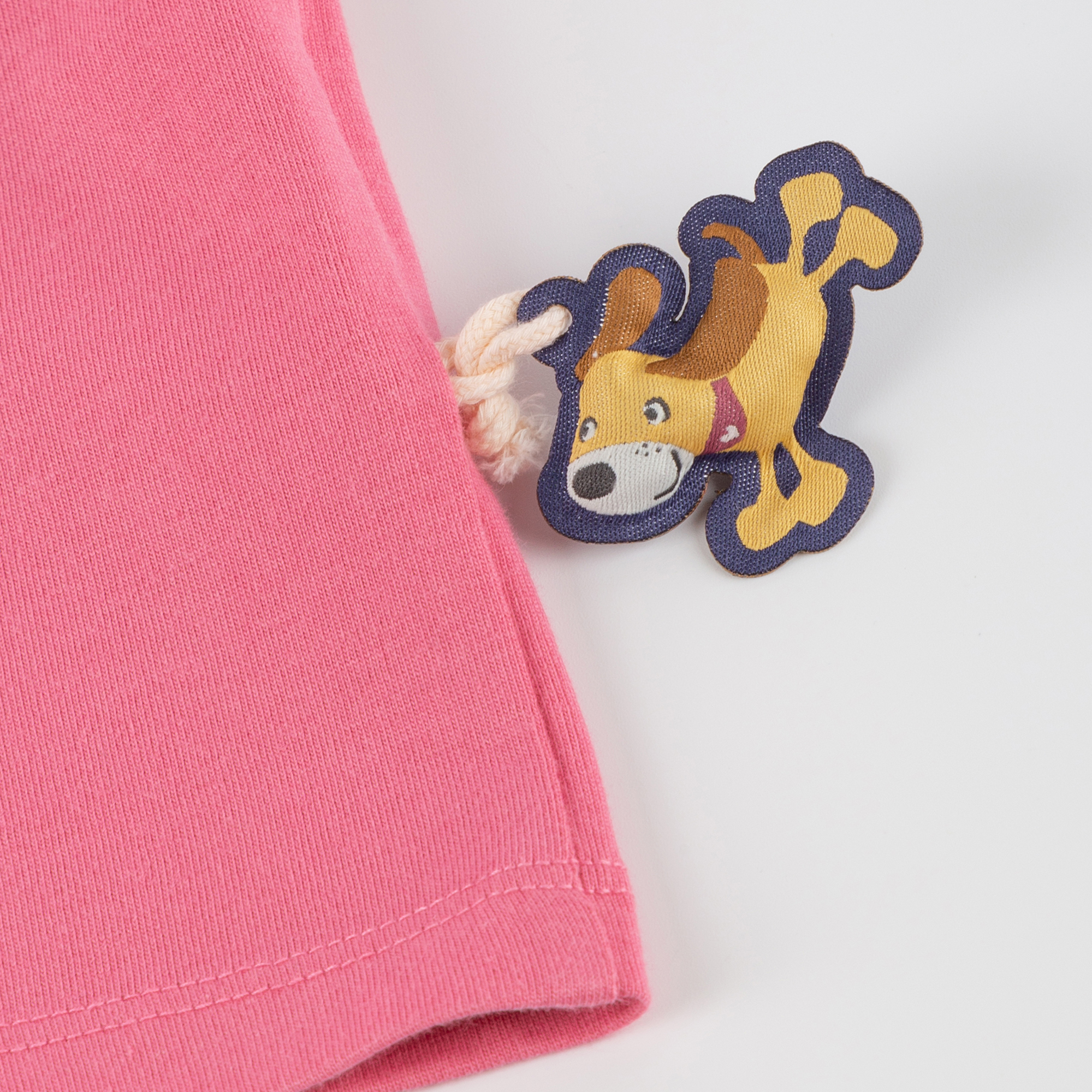 Baby T-Shirt rosa, Hündchen Funny Dog Baby T-Shirt rosa, Hündchen Funny Dog