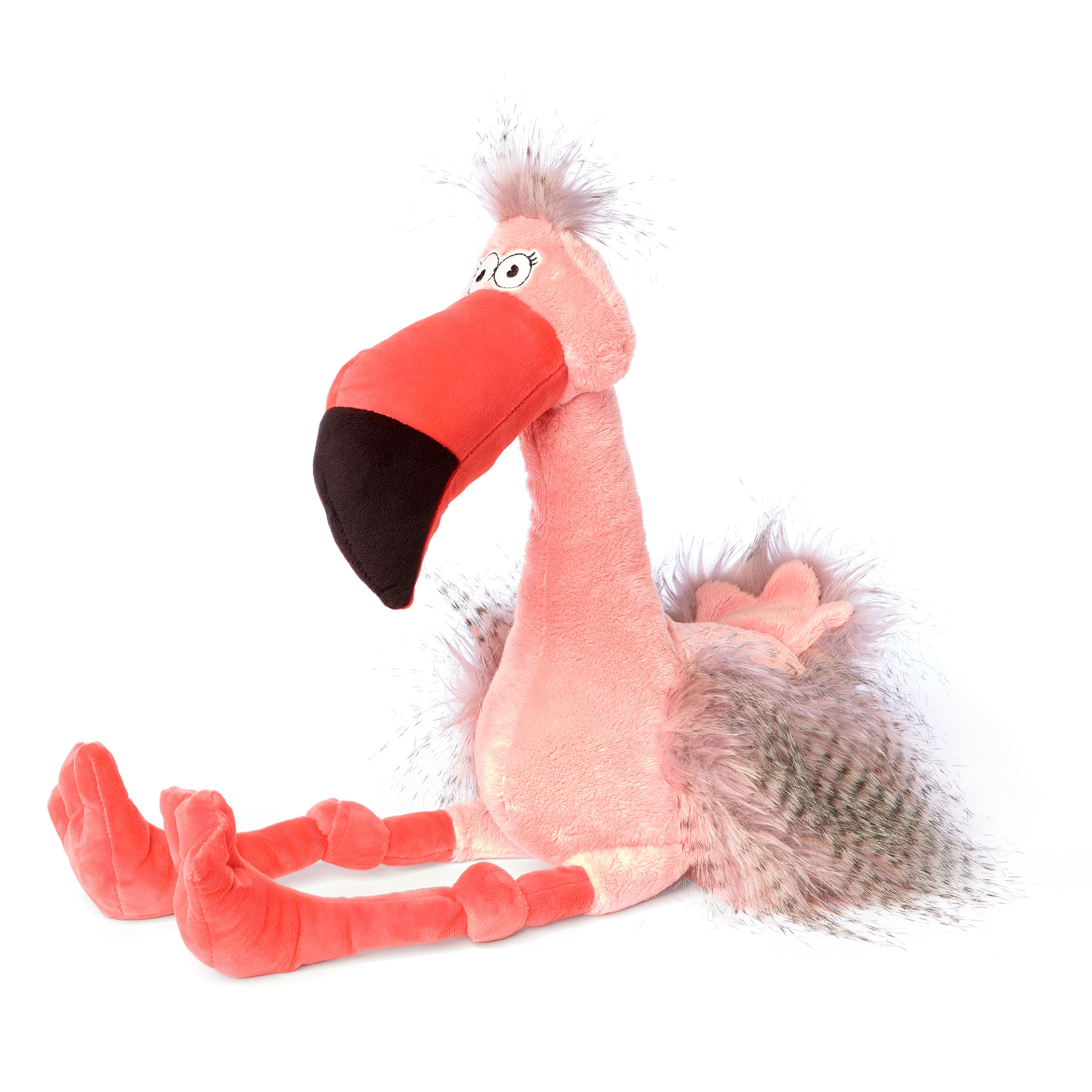Plush flamingo, Kikeriki Plush flamingo, Kikeriki