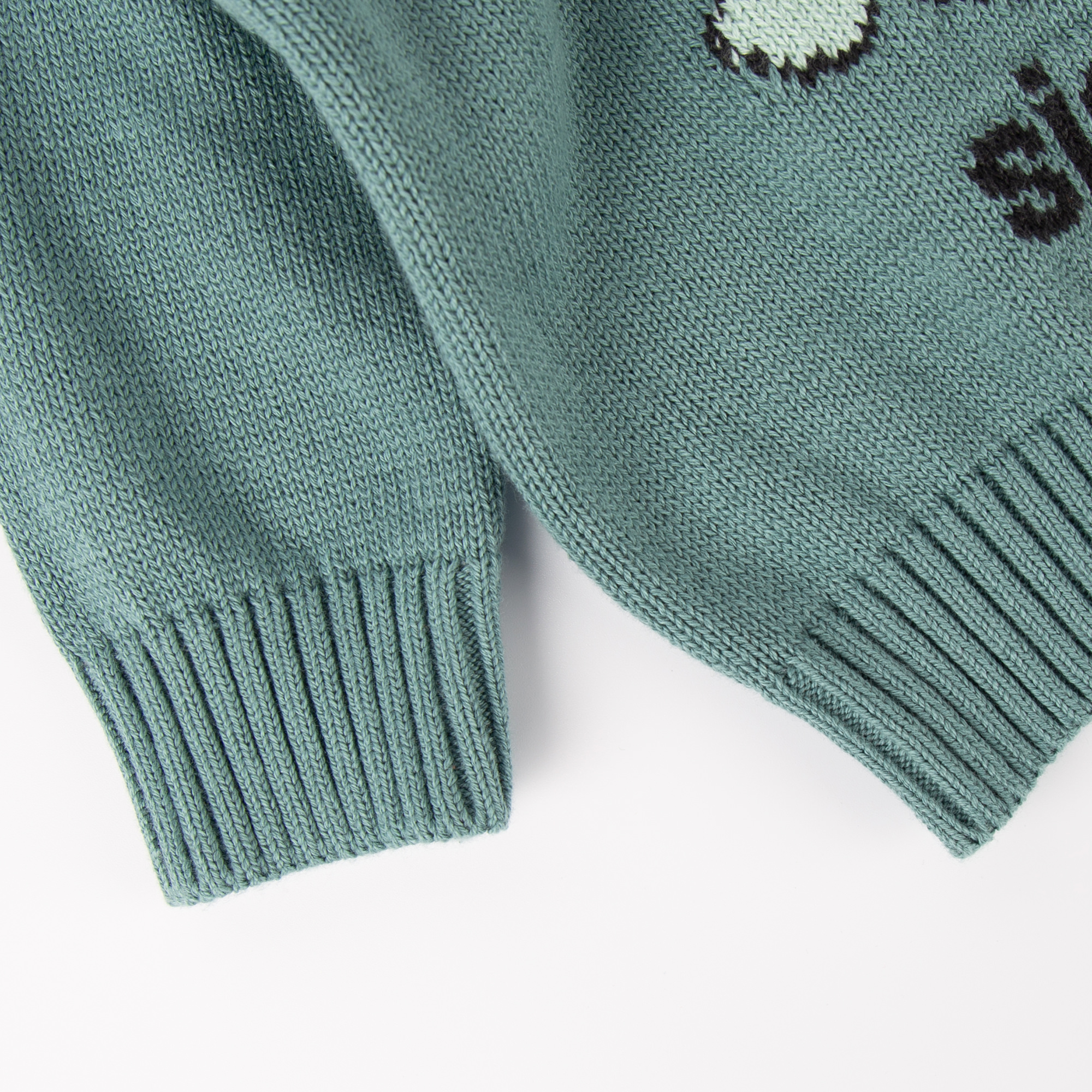 Baby Pullover Eisbär, türkis