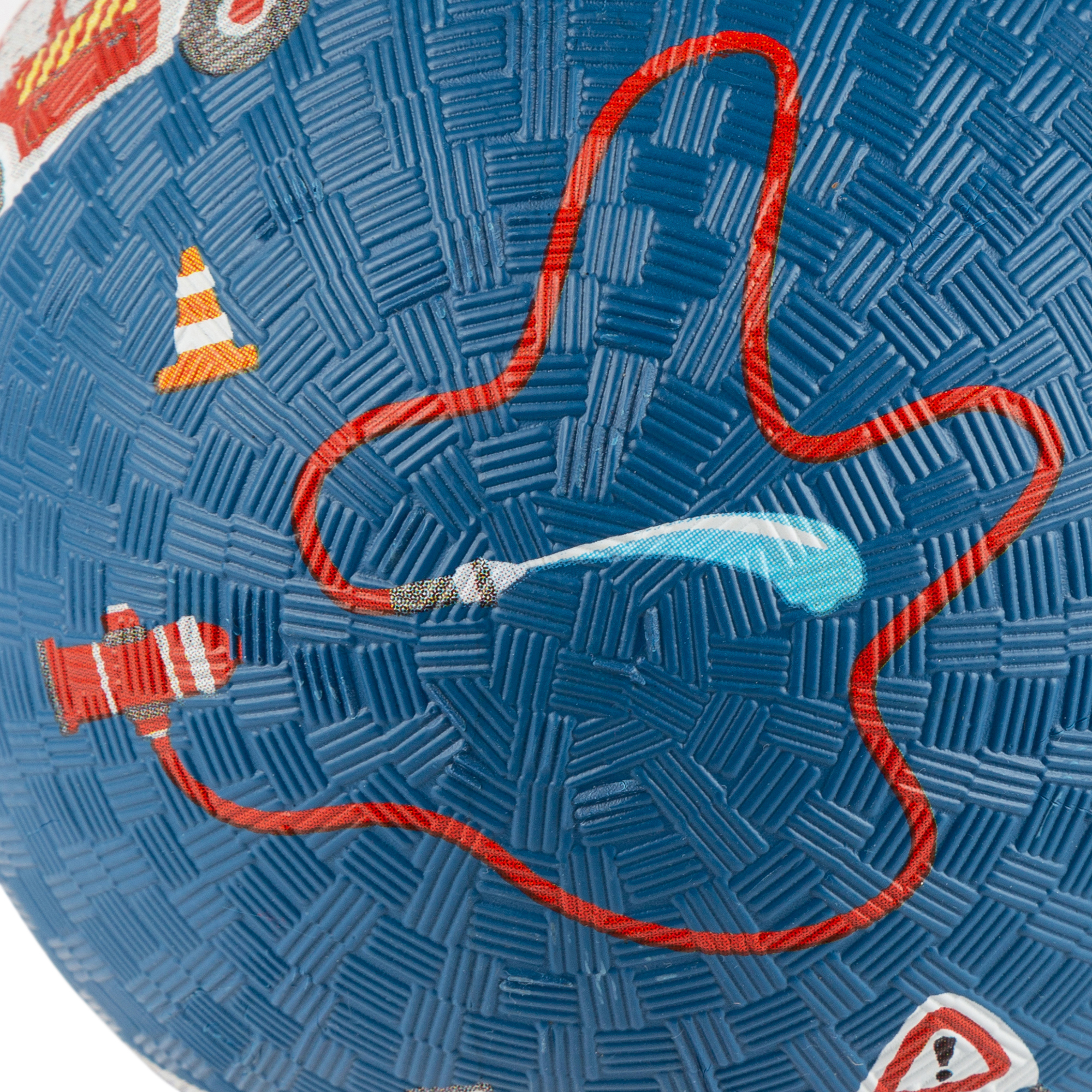 Rubber ball fire trucks, 17 cm, natural caoutchouc Rubber ball fire trucks, 17 cm, natural caoutchouc