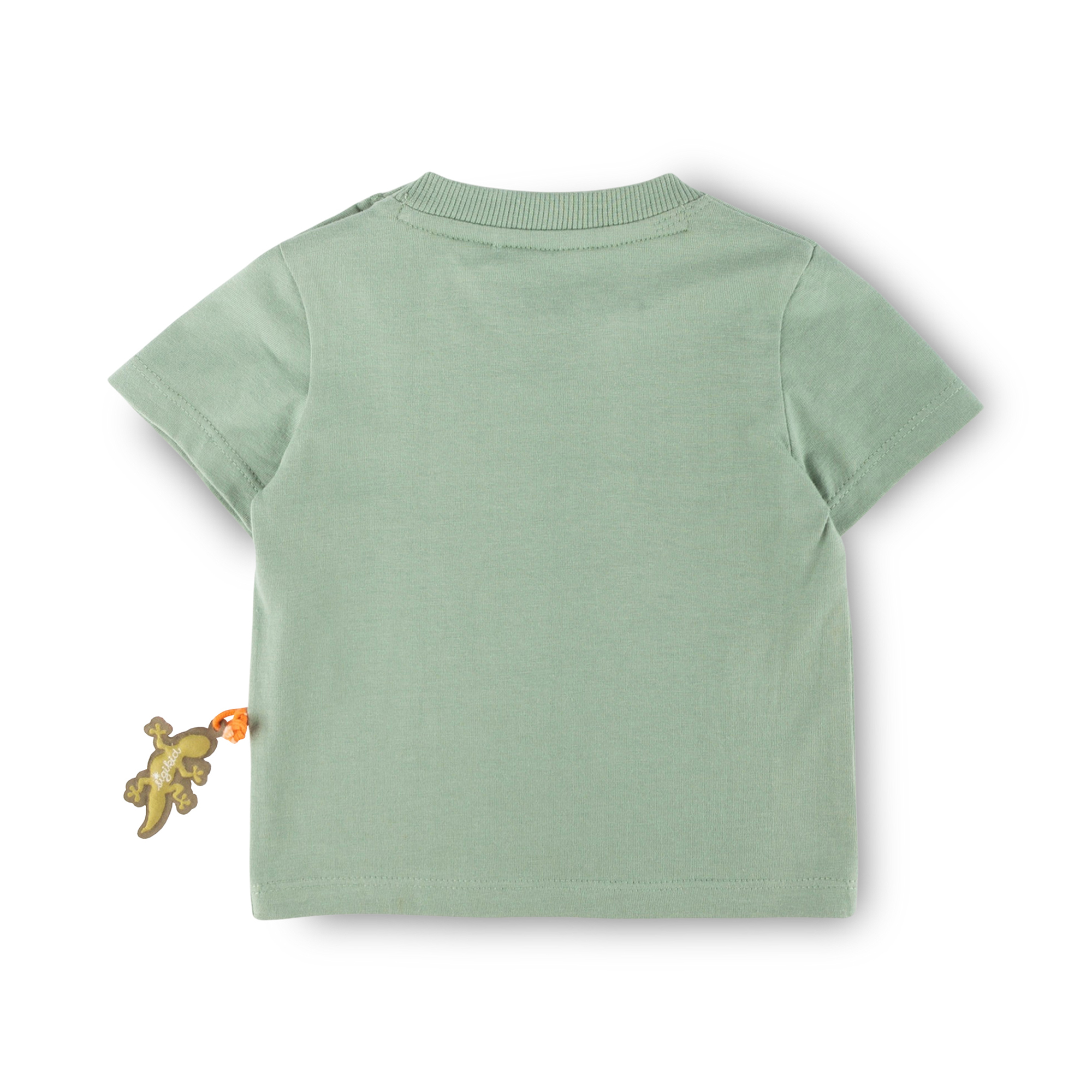 Baby T-shirt soft green, Jungle