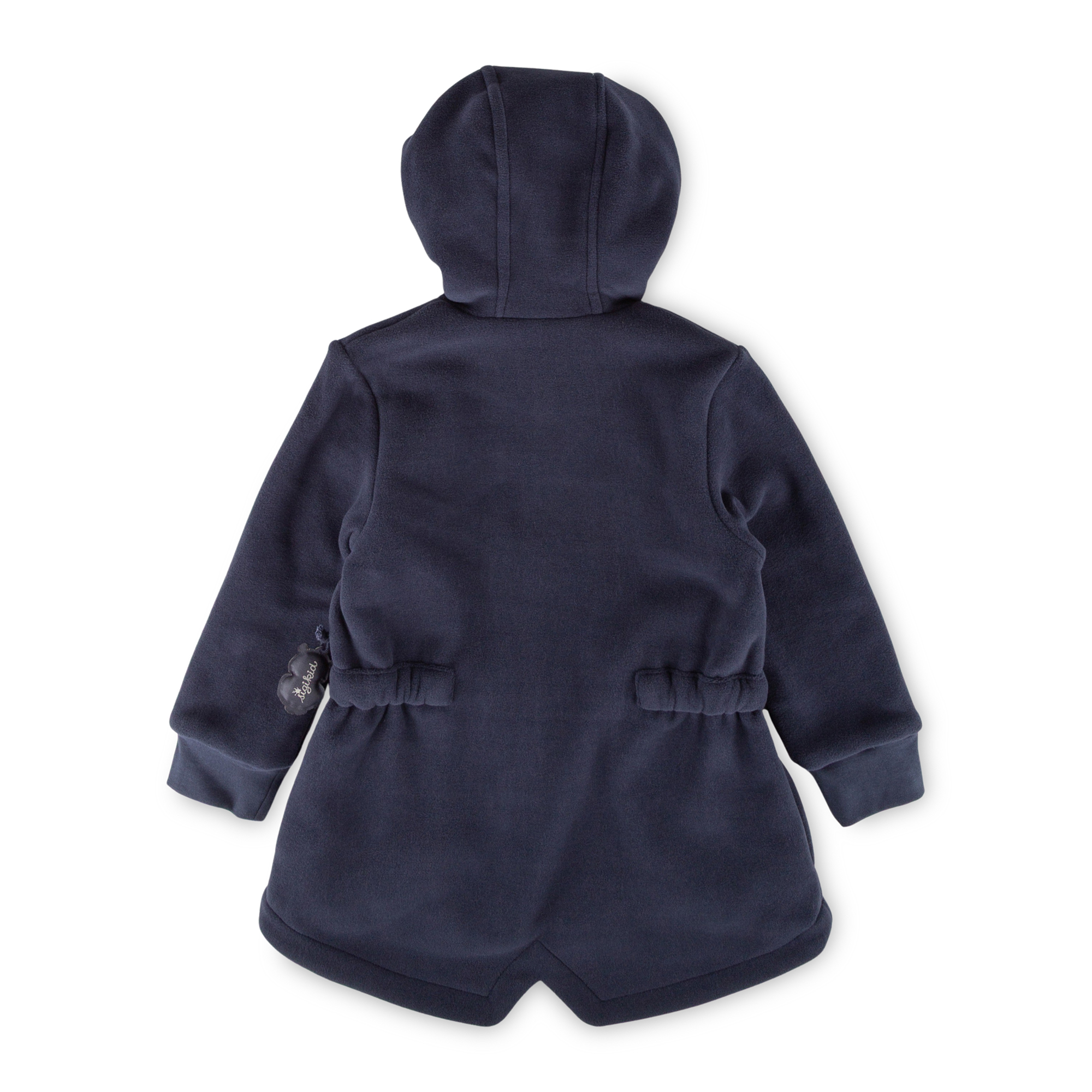 Kinder Fleecejacke Eule Curious Owl, dunkelblau