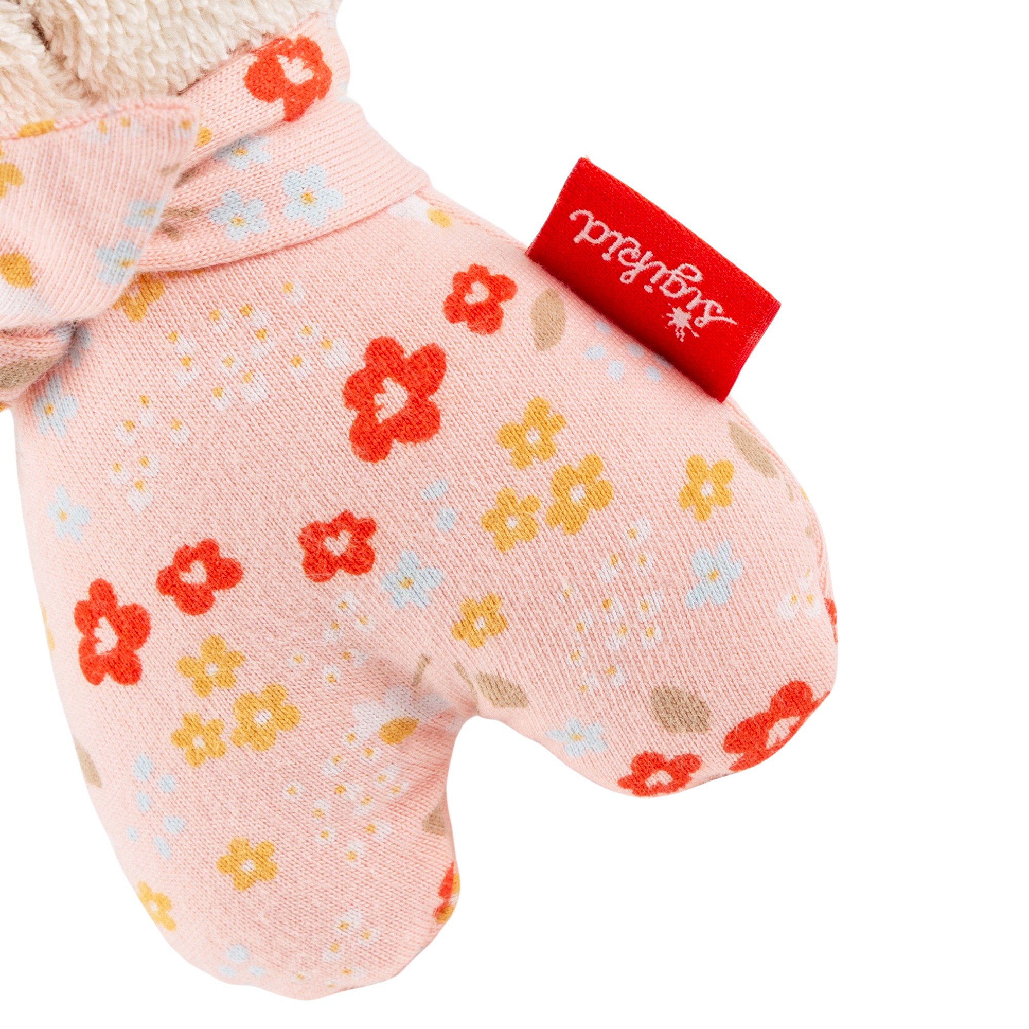 Baby Mini-Greifling Hase, weiß