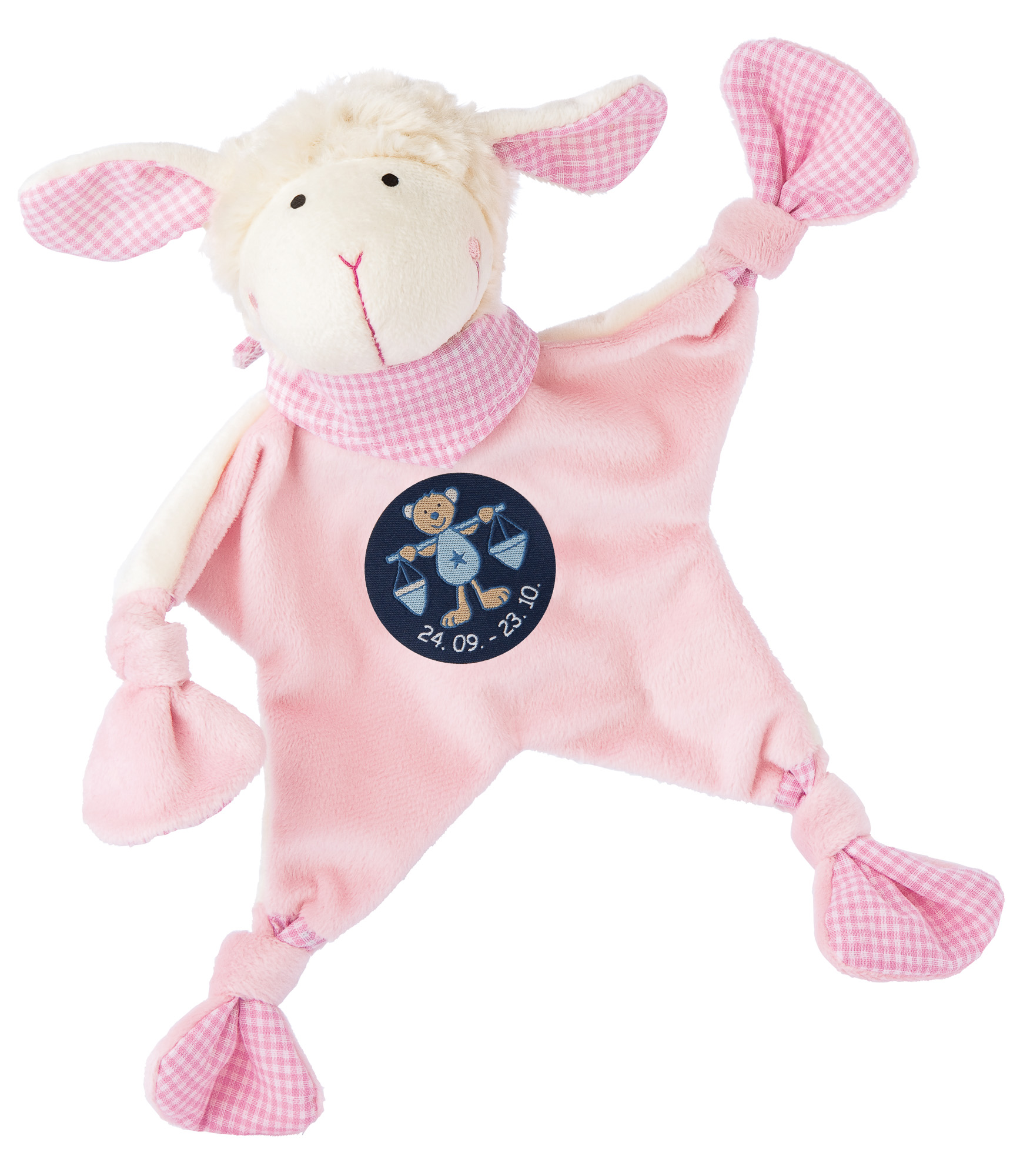 Comforter lamb, zodiac star sign Libra