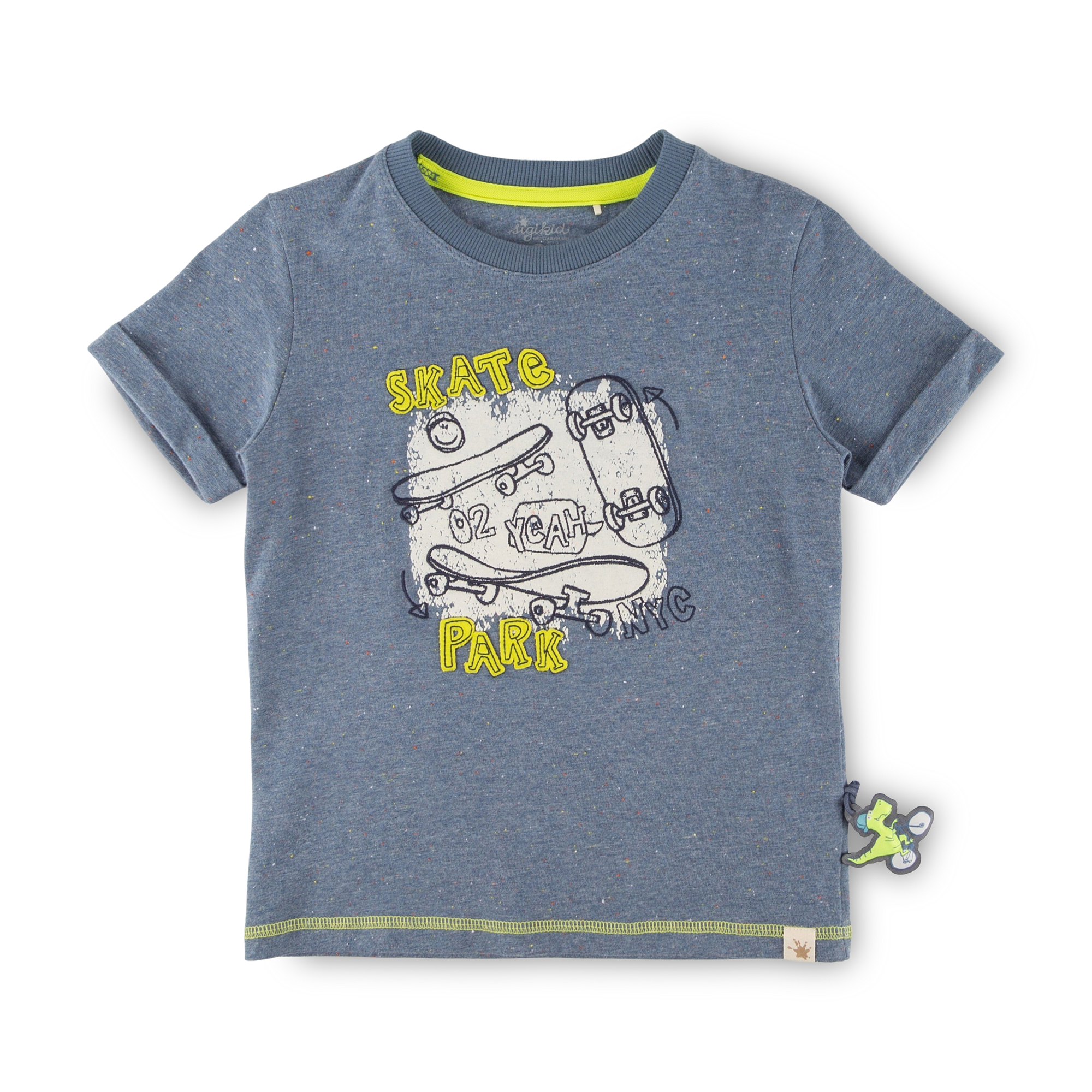 Kinder T-Shirt Sporty Dino, blau Kinder T-Shirt Sporty Dino, blau