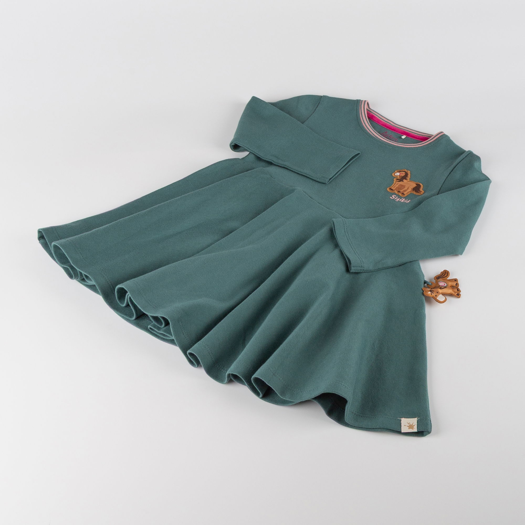 Kinder Kleid Pony Love, grün