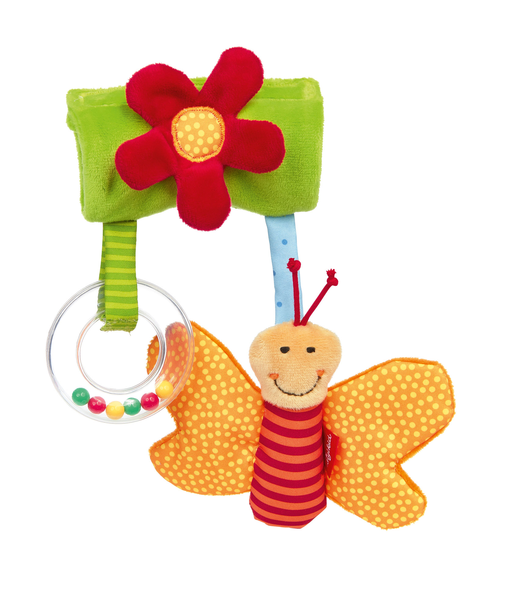 Baby Spiel-Anhänger Schmetterling, PlayQ Baby Spiel-Anhänger Schmetterling, PlayQ