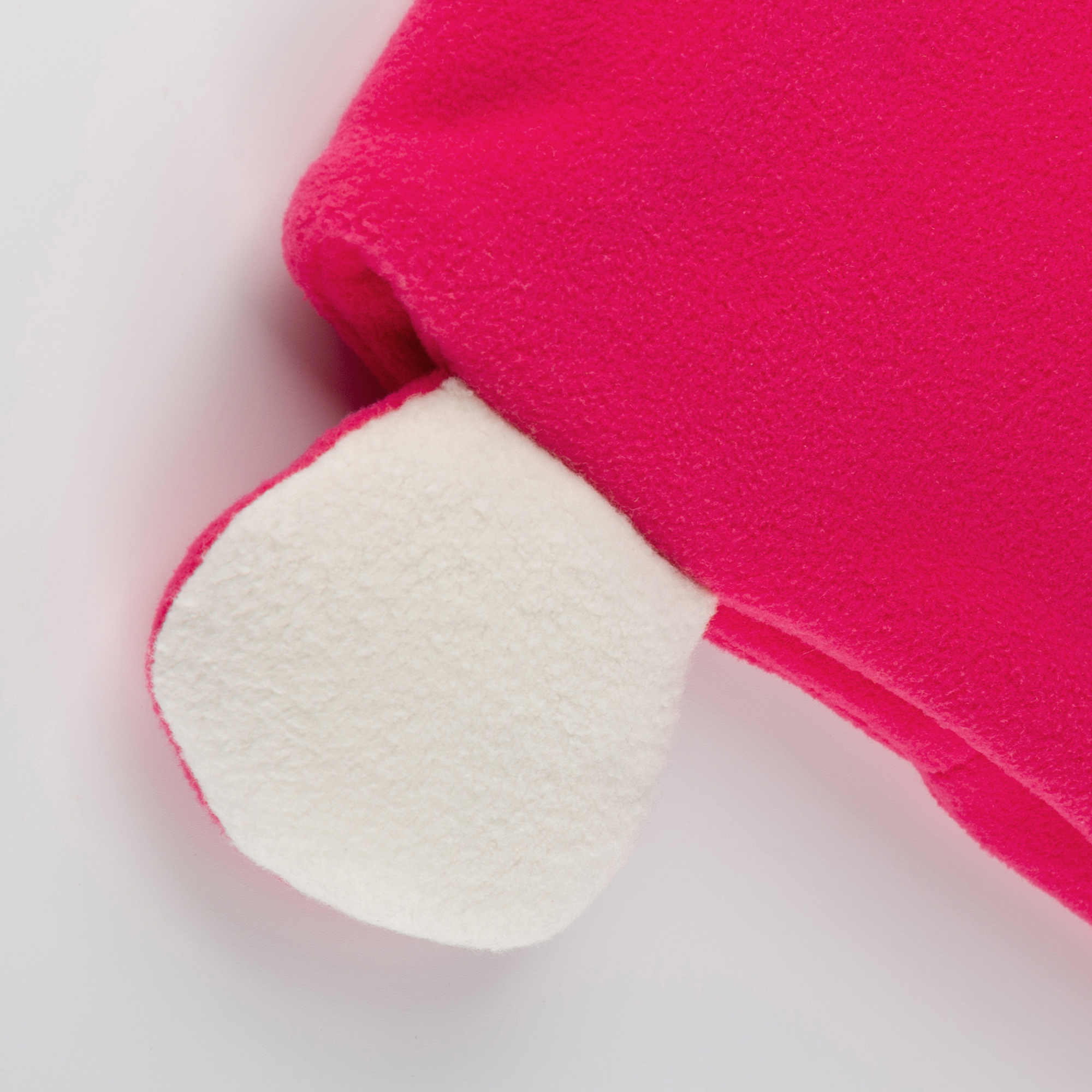 Children's fleece neck gaiter bunny, pink Children's fleece neck gaiter bunny, pink