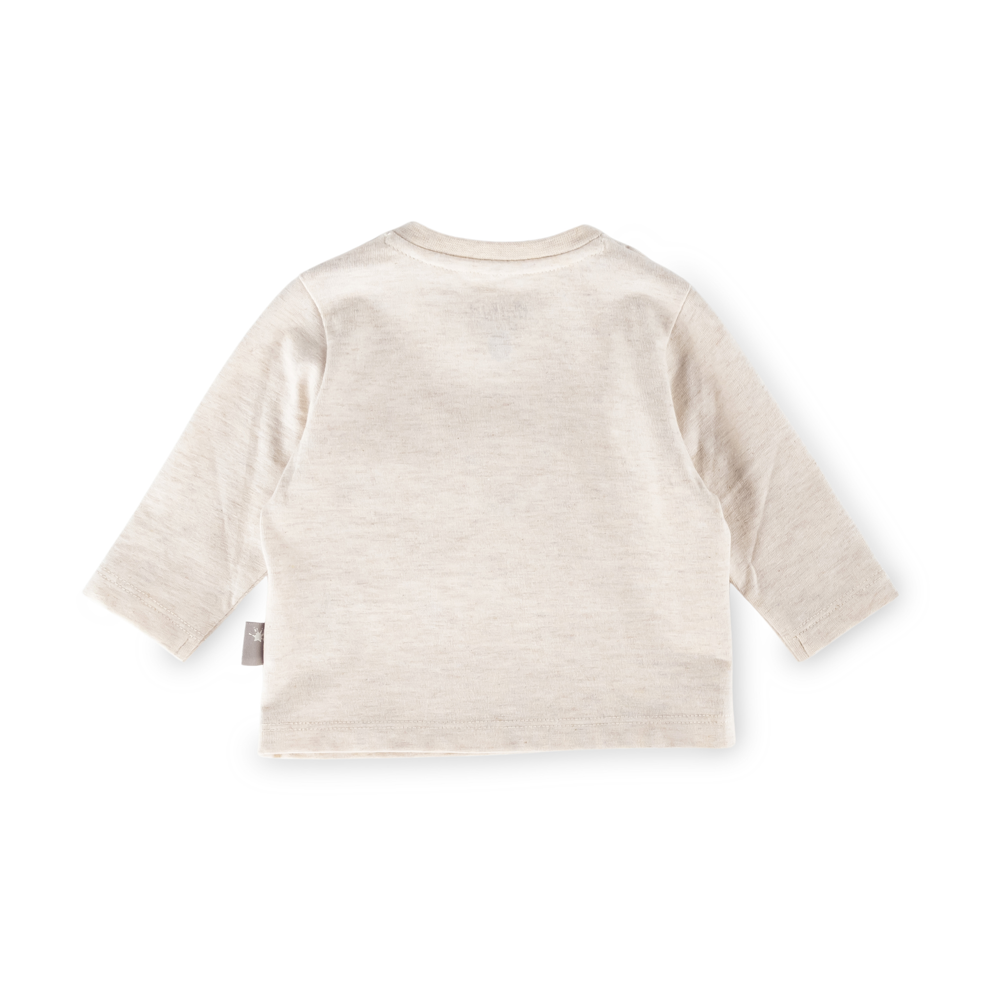 Baby Langarmshirt Krönchen Bär, beige Baby Langarmshirt Krönchen Bär, beige