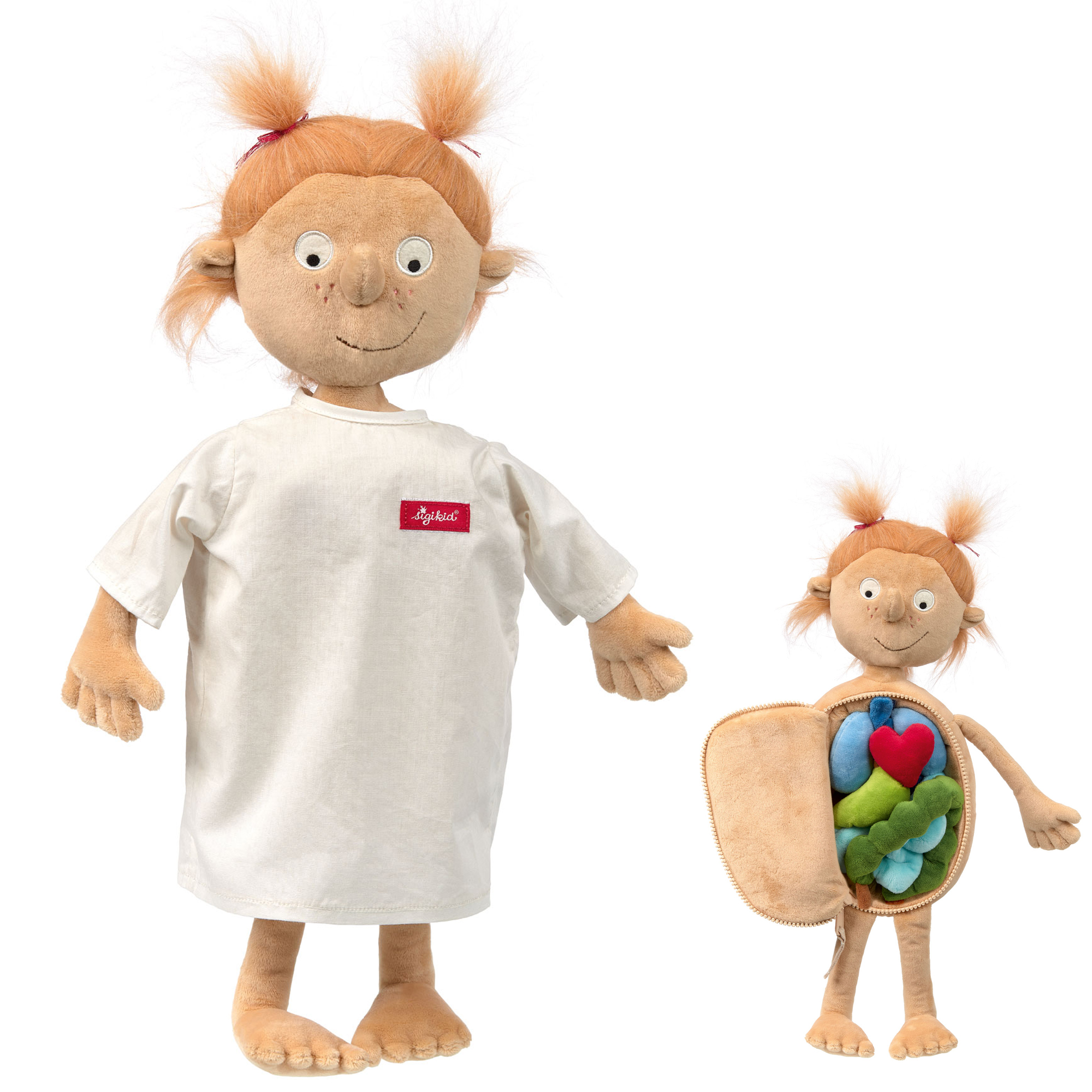Plush doll Rosi, the little patient Plush doll Rosi, the little patient
