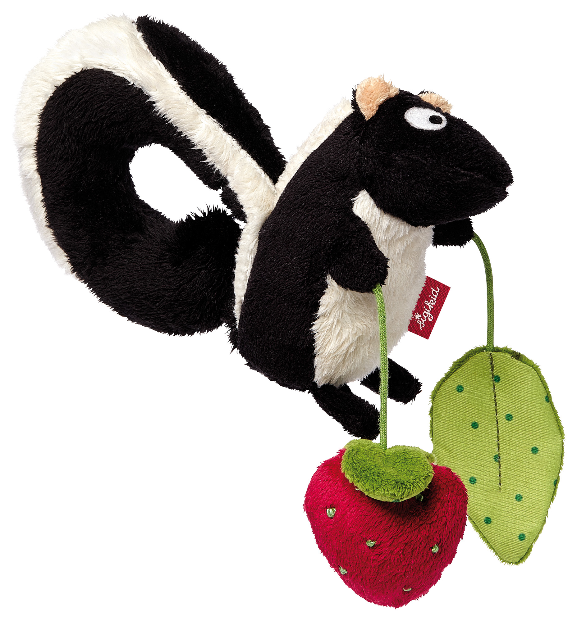 Hanging toy little skunk