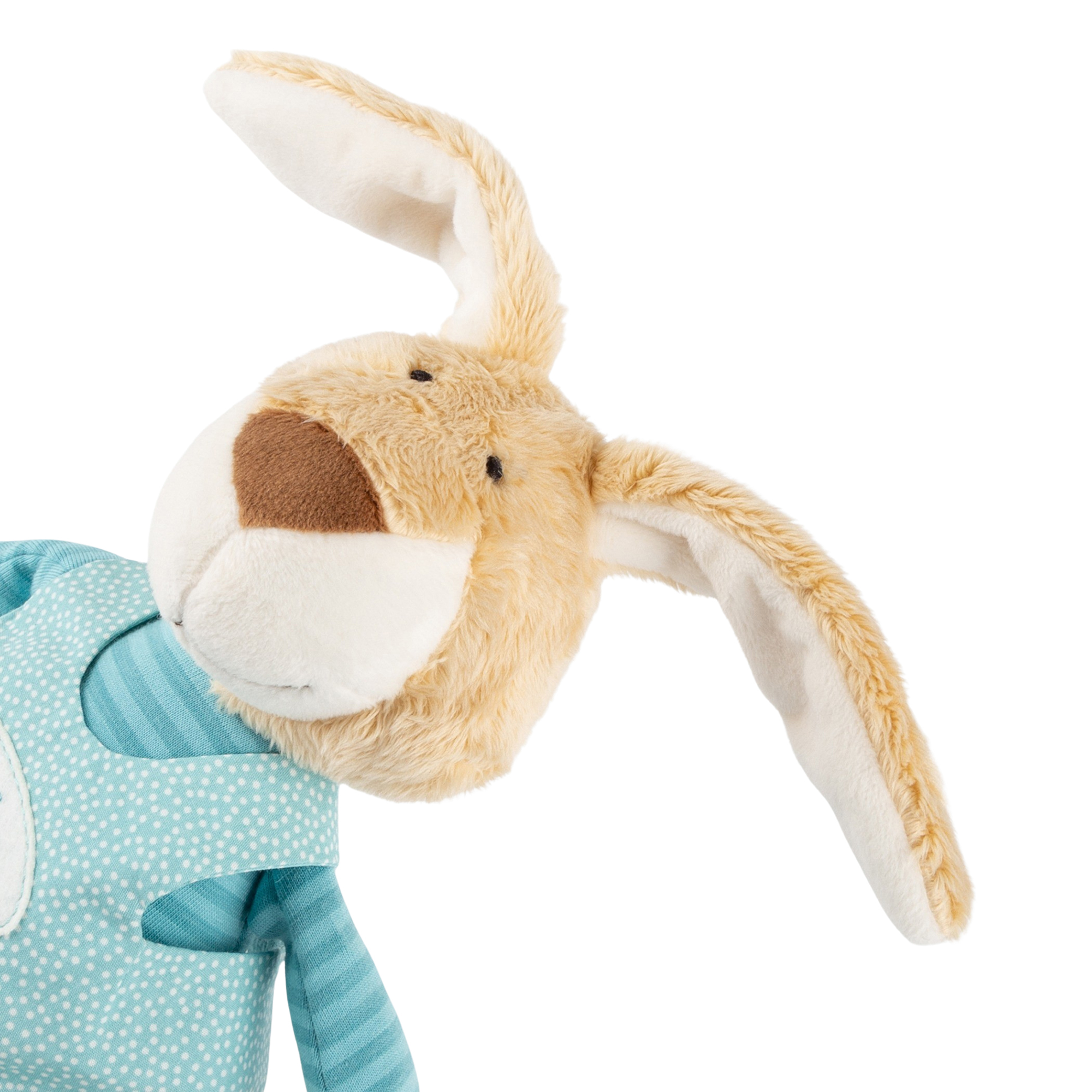 Kuscheltier Namensspielfigur Hase türkis Kuscheltier Namensspielfigur Hase türkis