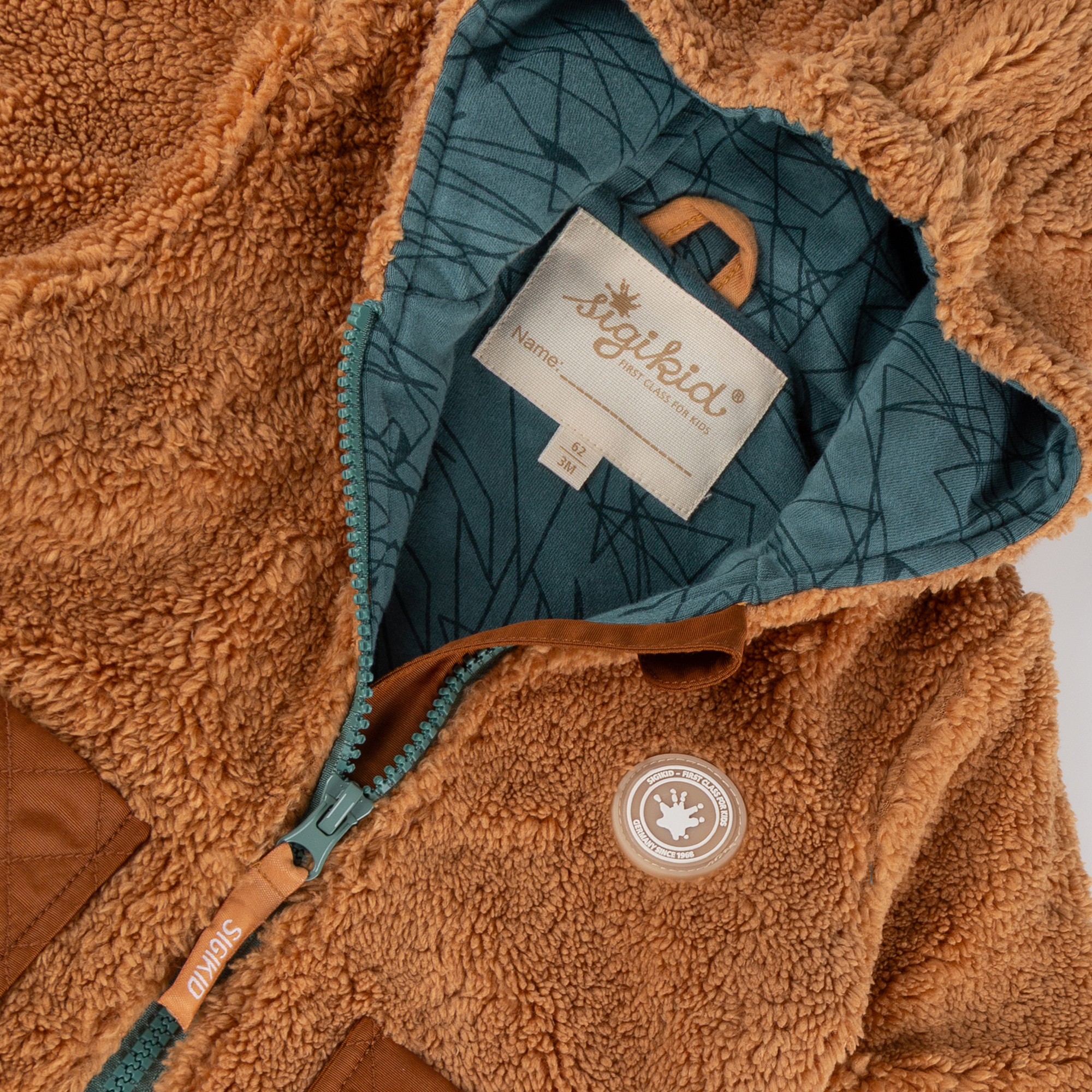 Baby Teddyjacke Fuchs Wild Fox, hellbraun