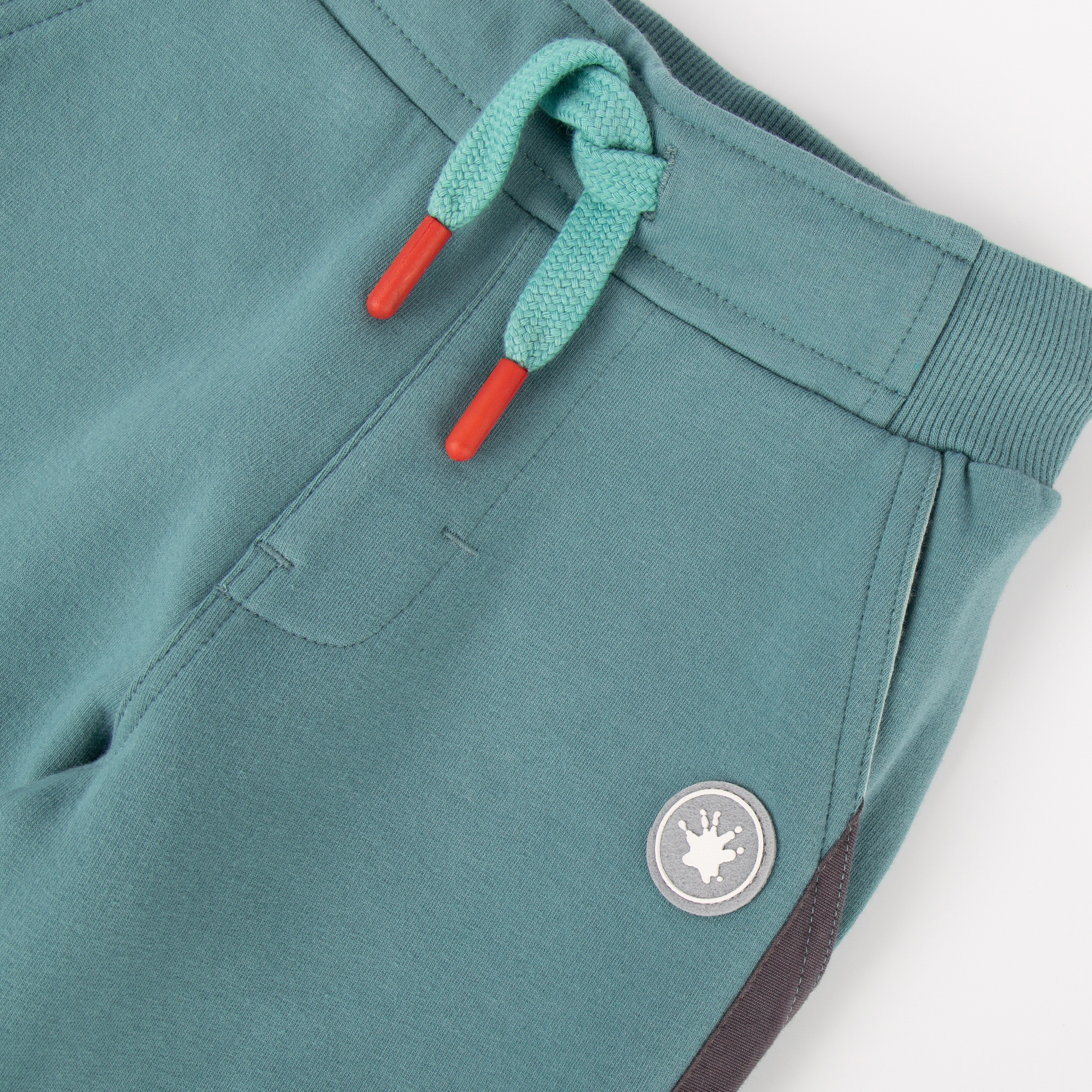 Snug kids' sweat pants Polar Adventure, jade green