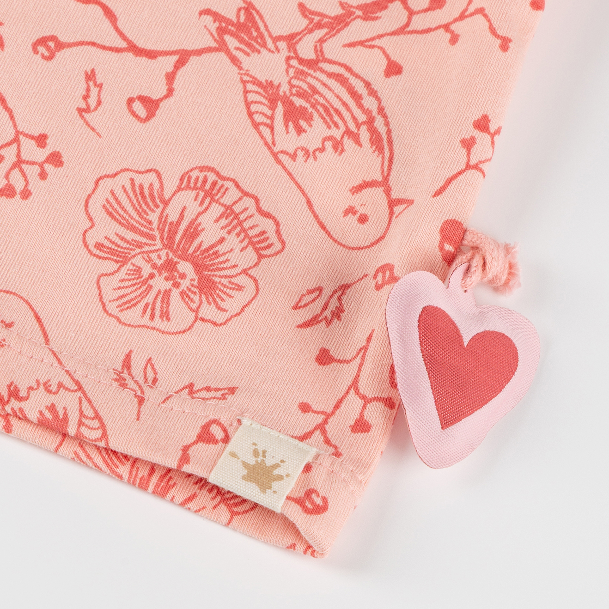 Allover print baby T-shirt Spring Birds