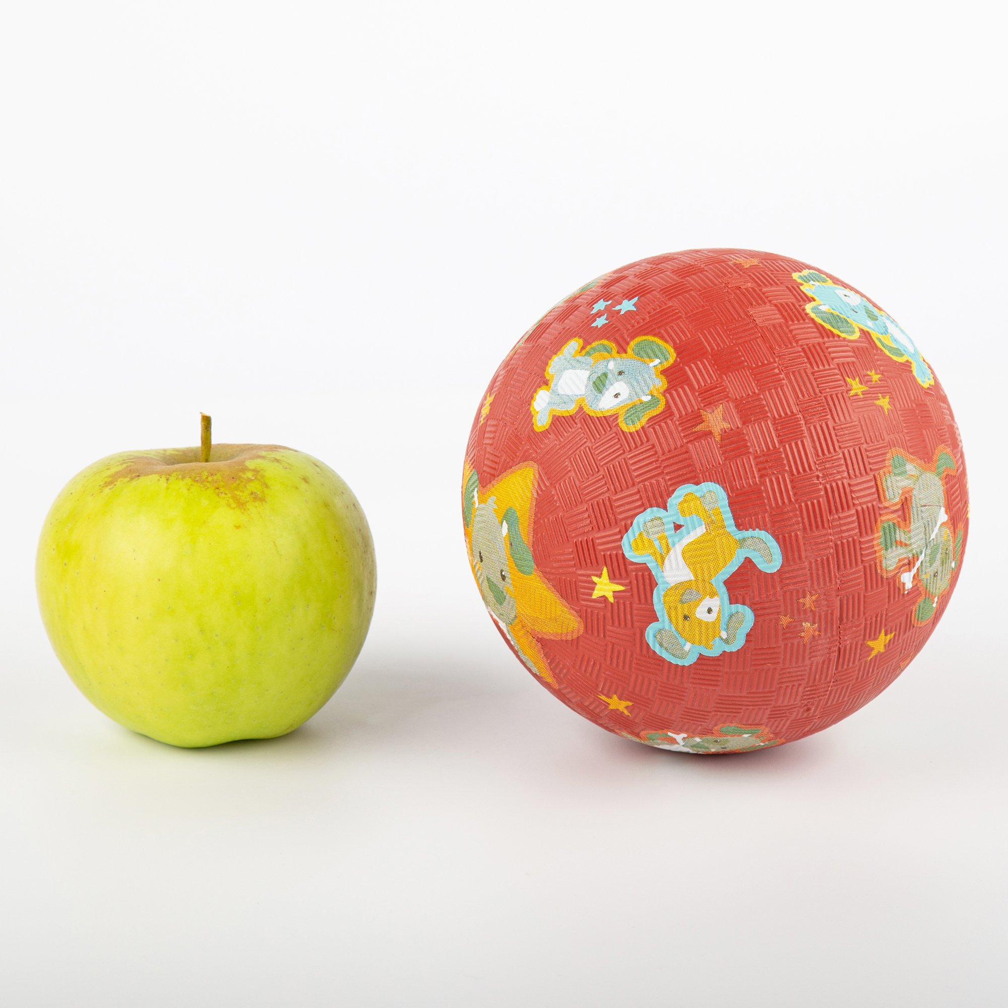 Rubber ball dog, small size, red Rubber ball dog, small size, red