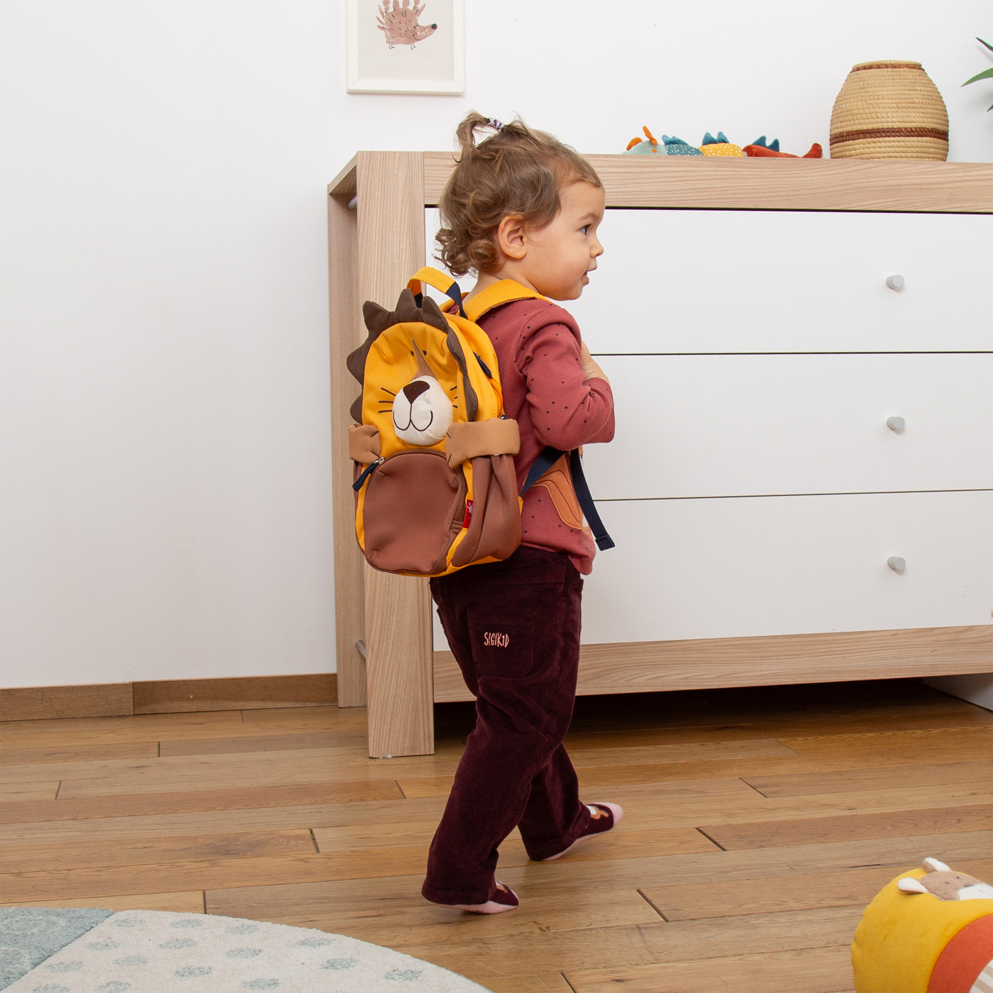 Kinder Pfötchenrucksack Löwe