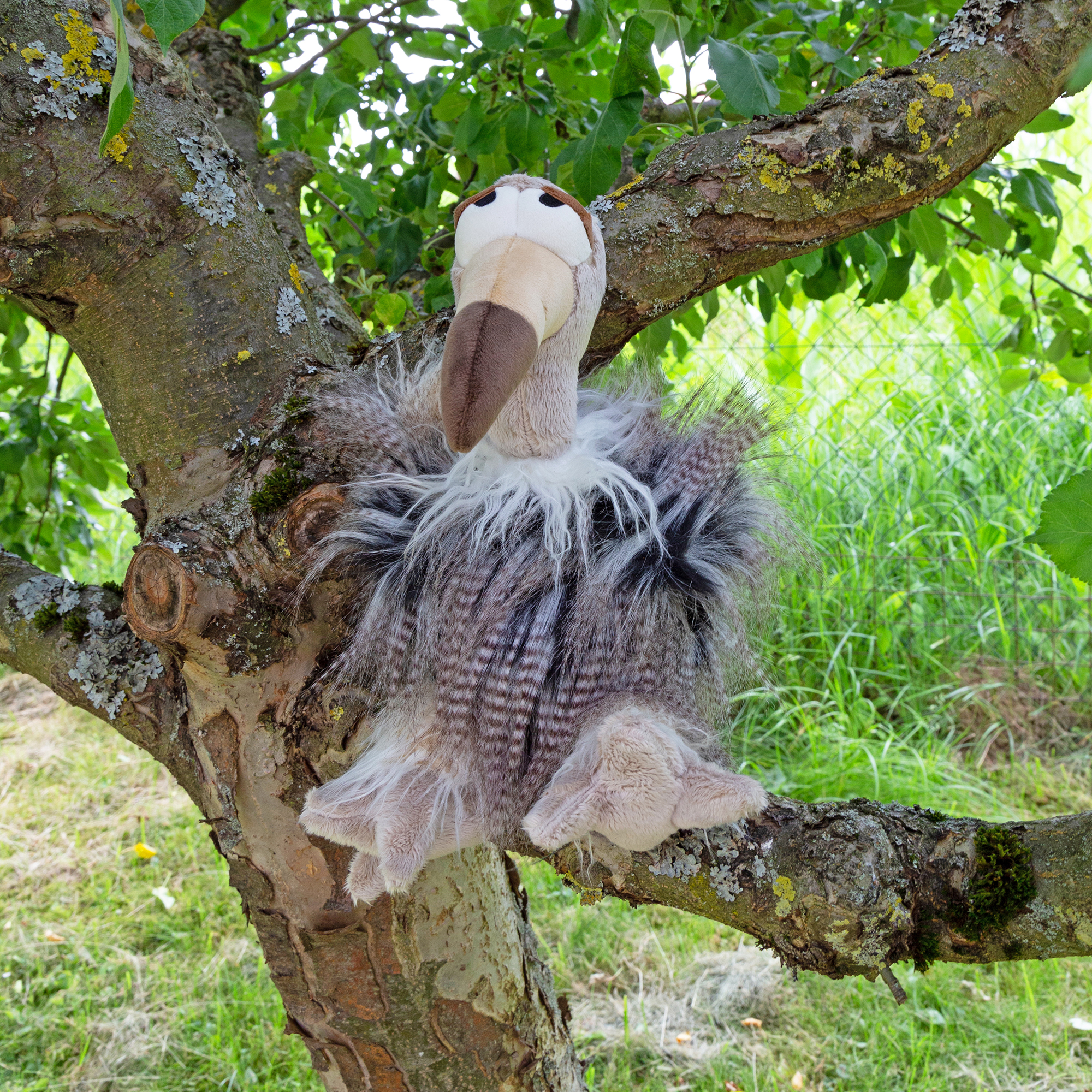 Plush vulture Heia Geyer, Kikeriki