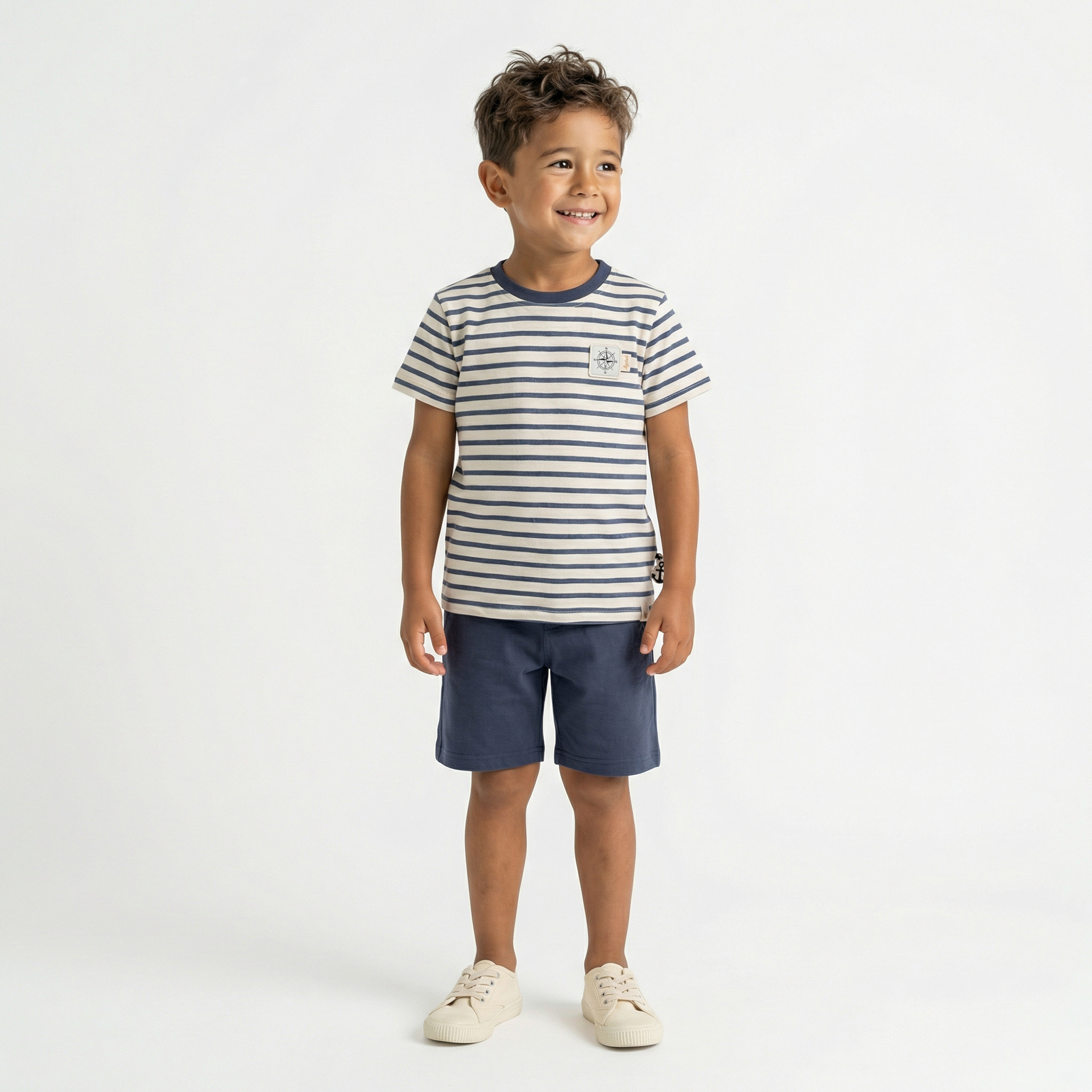 Kinder Bermuda, blau