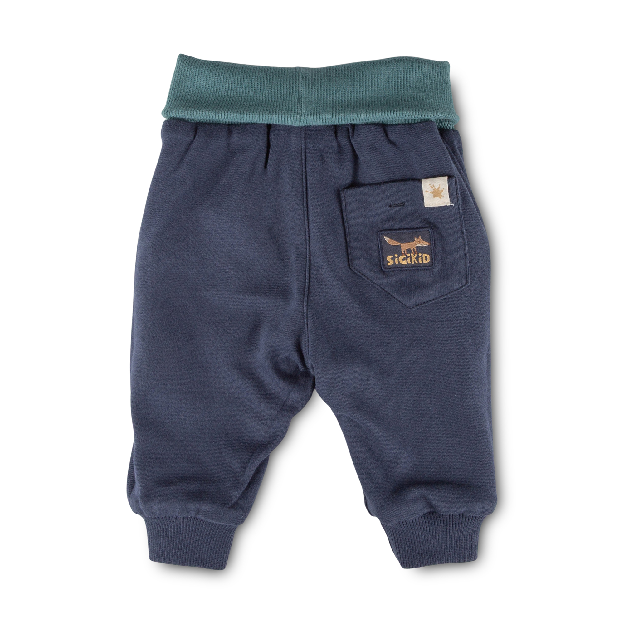 Baby Wendehose Fuchs Wild Fox, grün bedruckt oder dunkelblau Baby Wendehose Fuchs Wild Fox, grün bedruckt oder dunkelblau