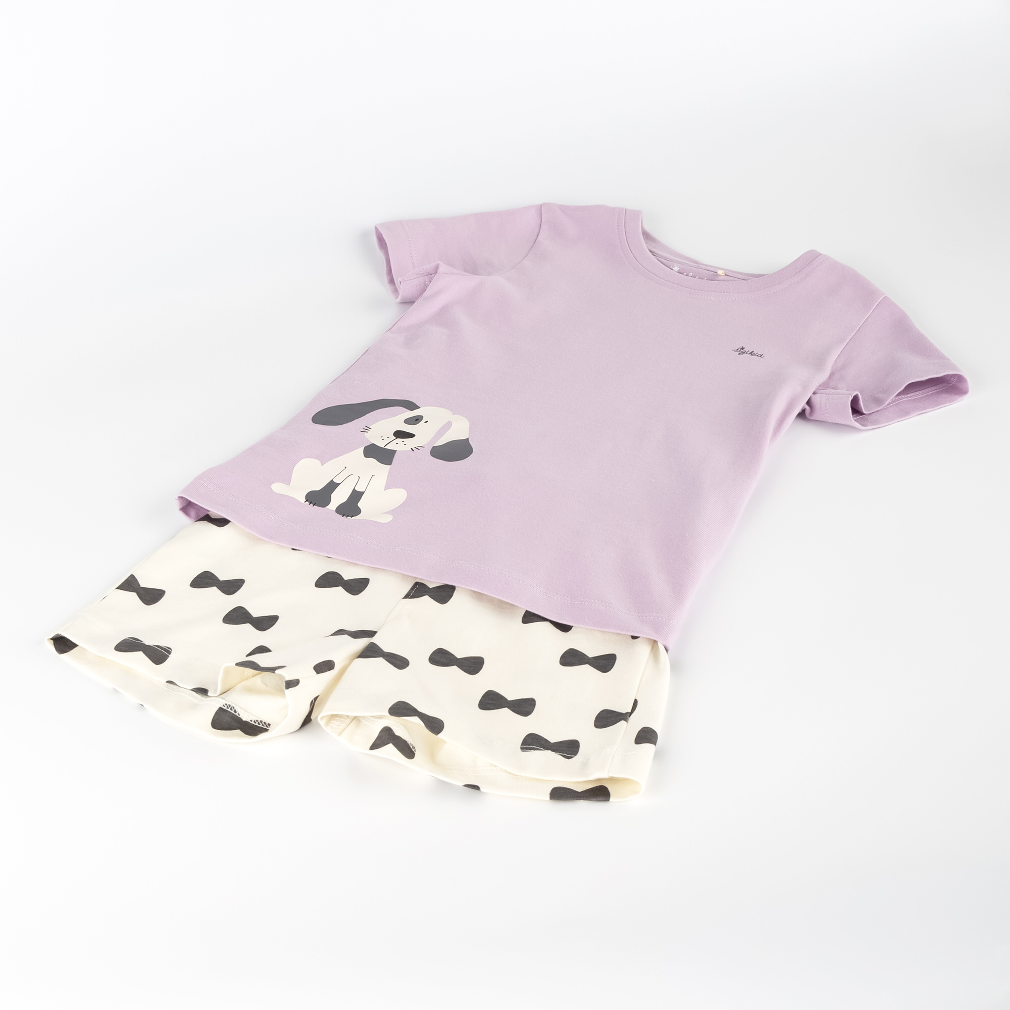 Kinder Shorty Pyjama Hund, lila Kinder Shorty Pyjama Hund, lila