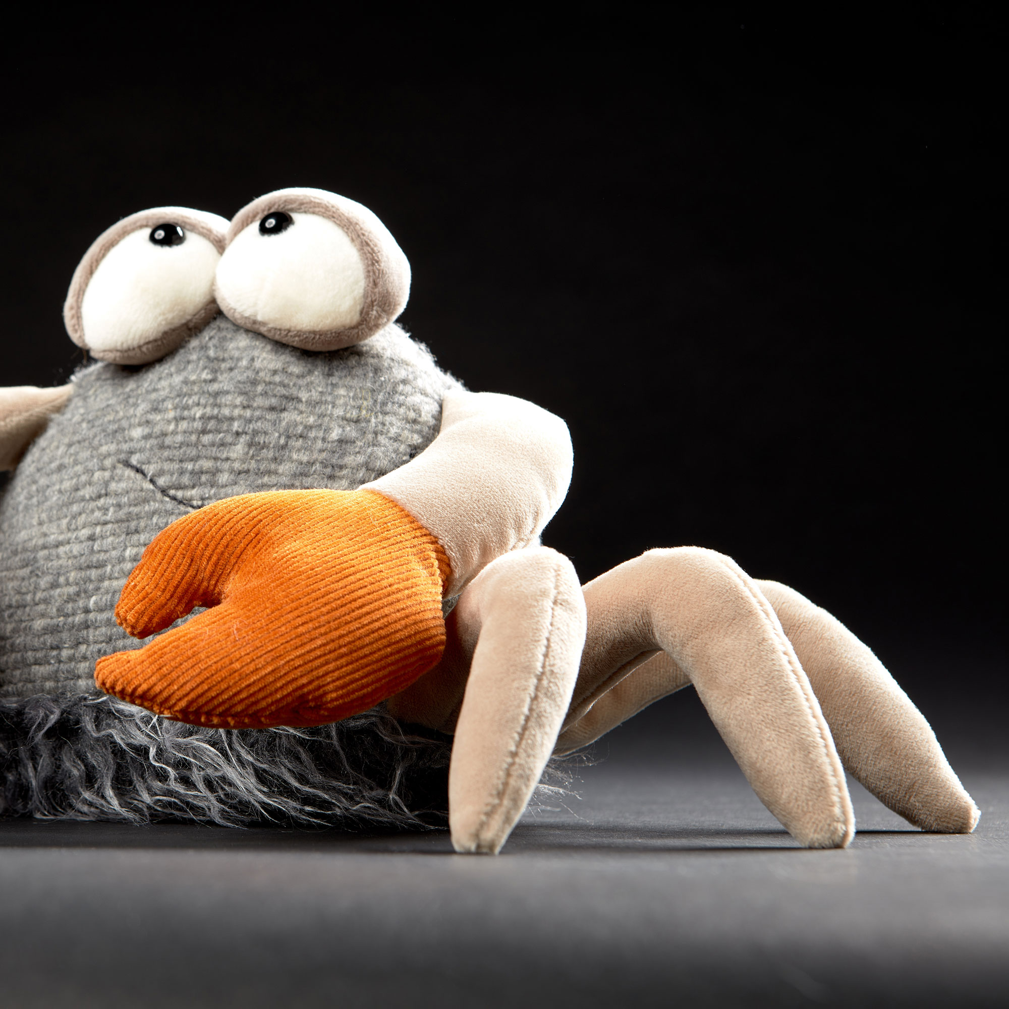 Plush toy crab Kick Klick, Beasts collection Plush toy crab Kick Klick, Beasts collection