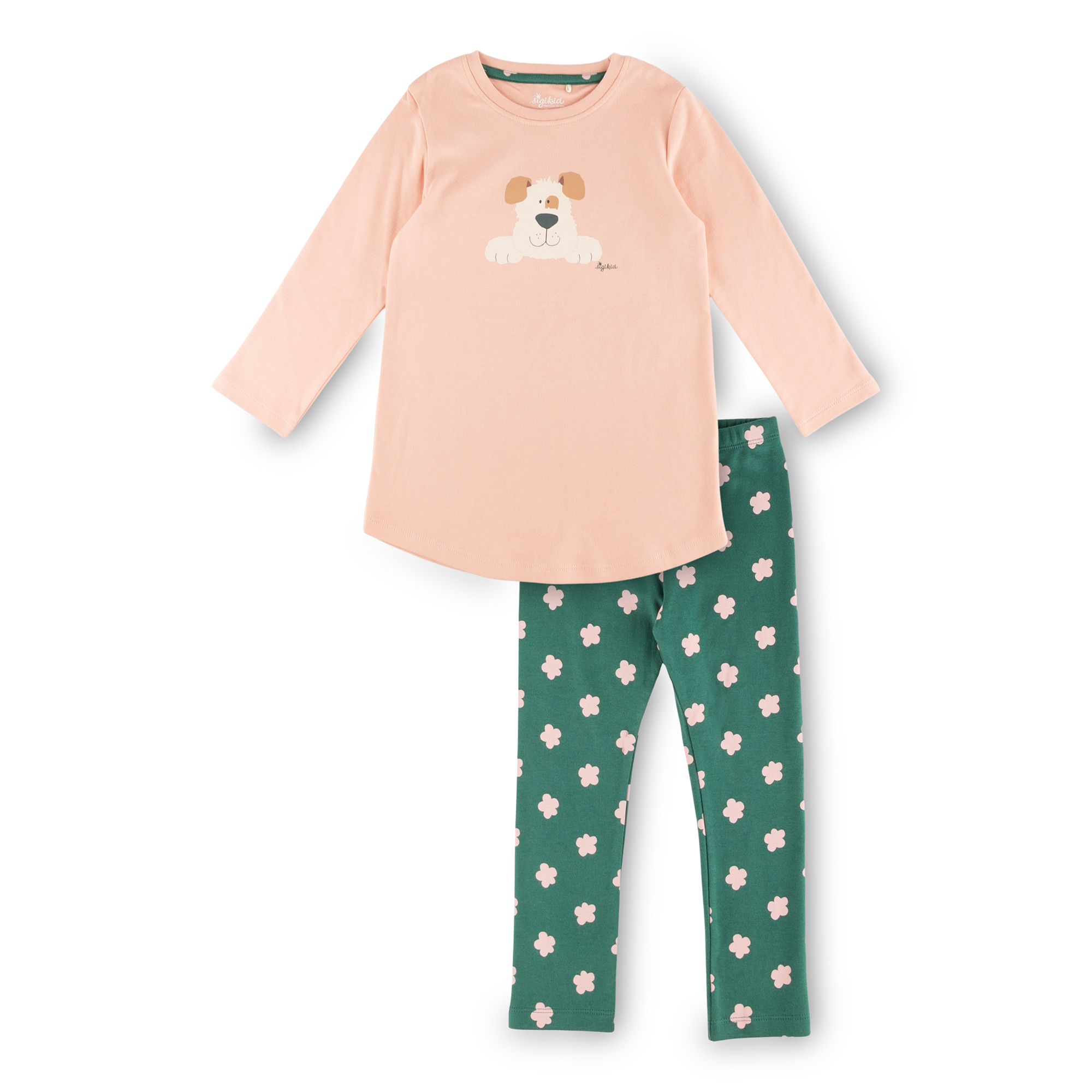 Two piece children's pyjamas dog