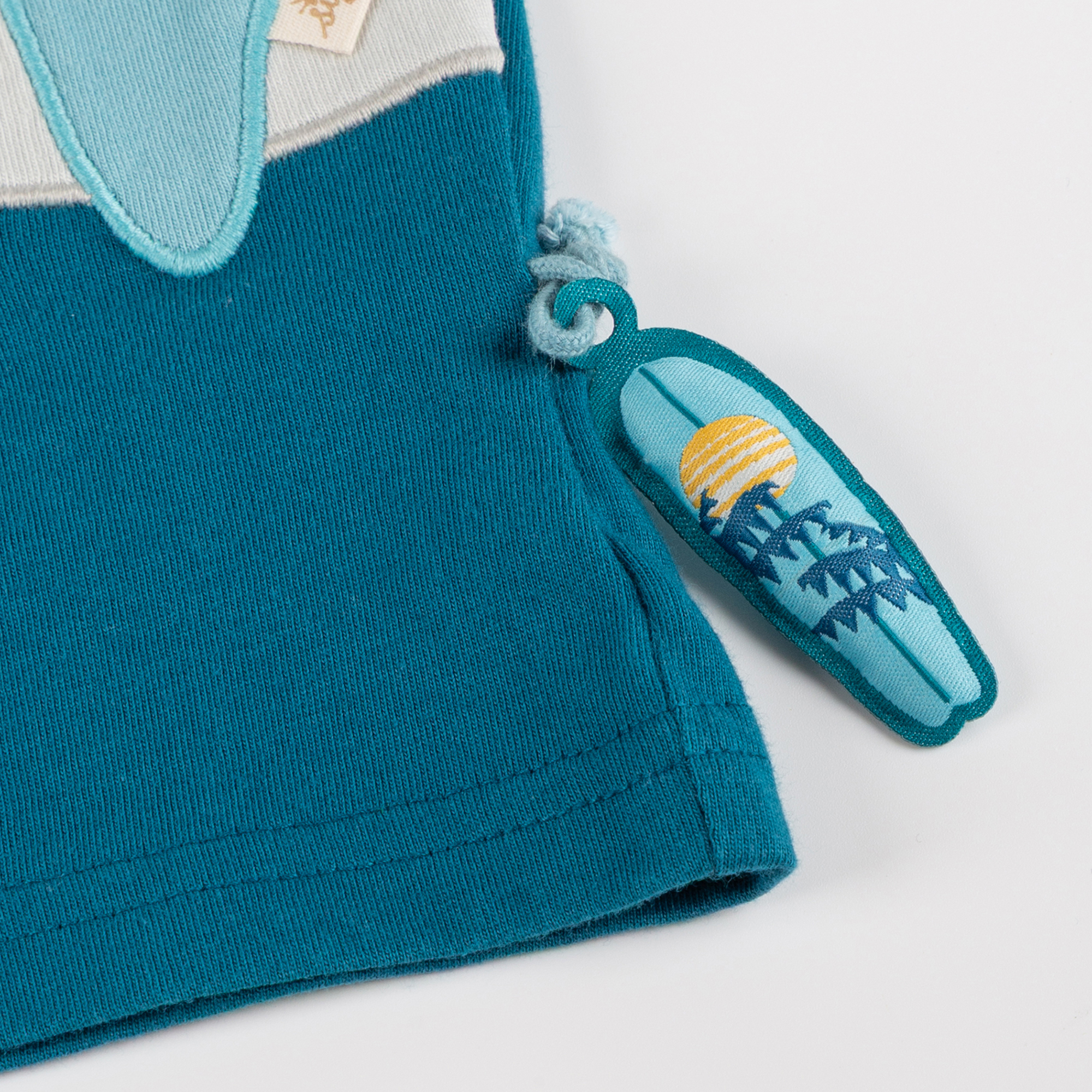 Children's T-shirt shark, Blue & Bright