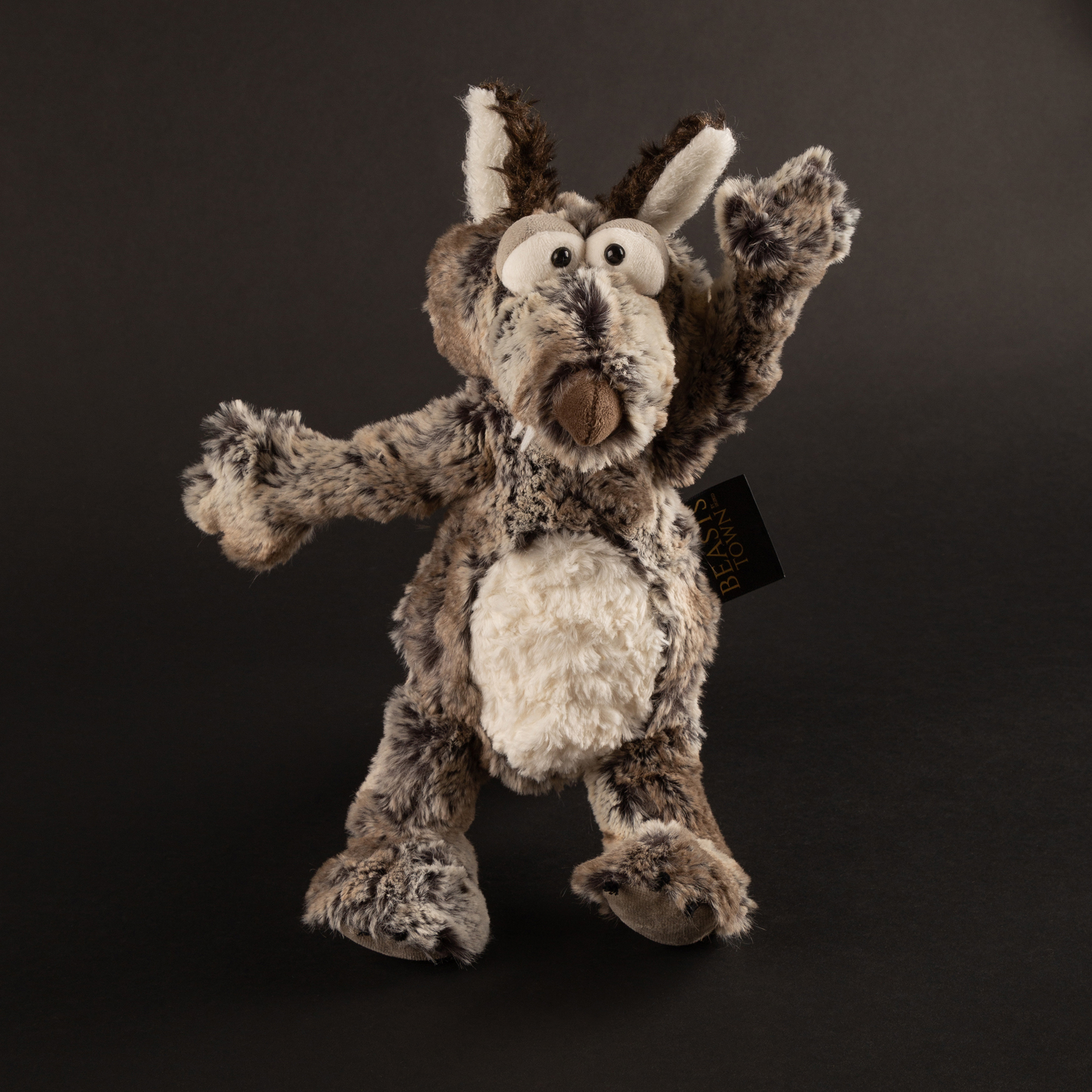 Plush toy wolf Grimm's Gangster, Beasts collection Plush toy wolf Grimm's Gangster, Beasts collection