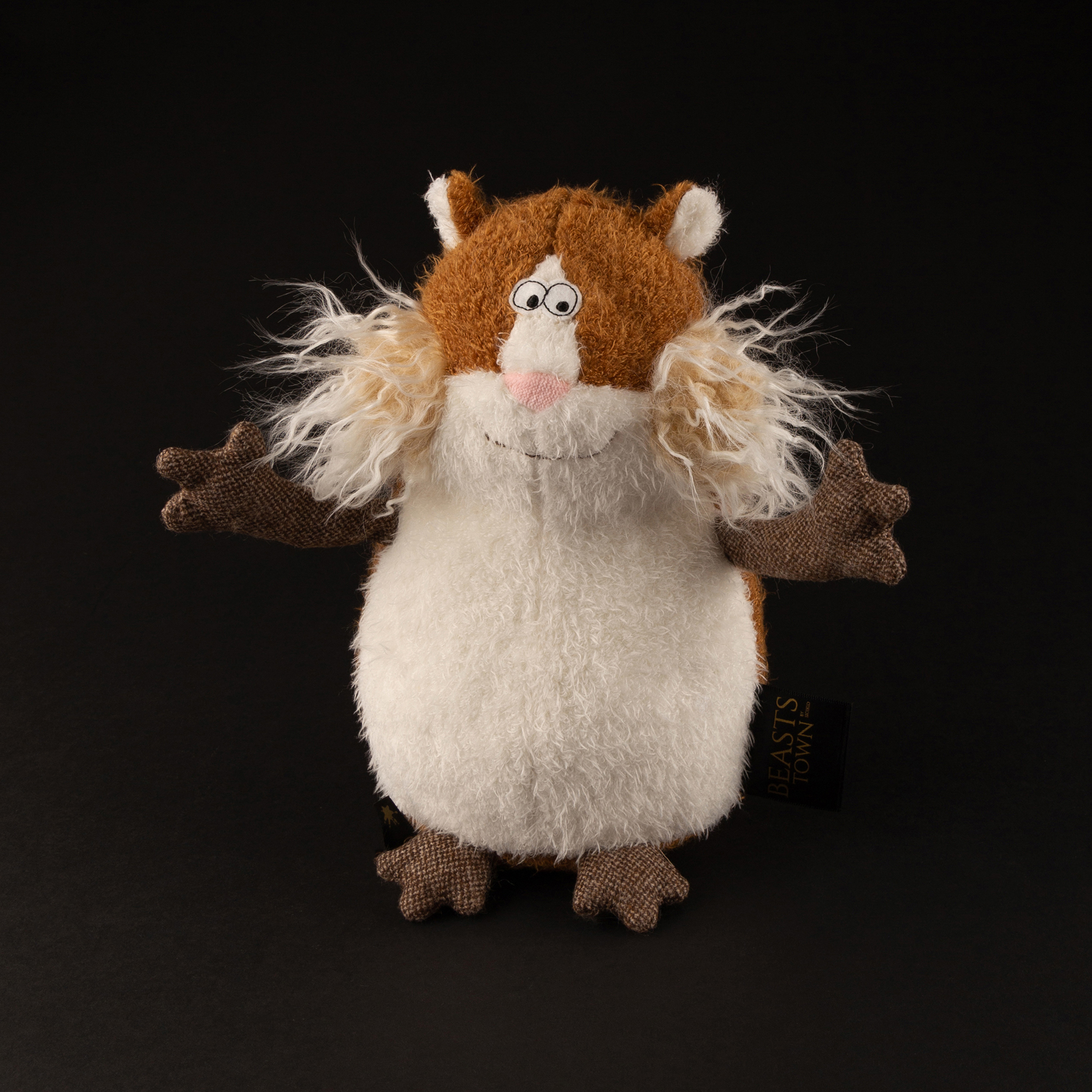 Plush hamster Chubby Cheek, Beasts collection