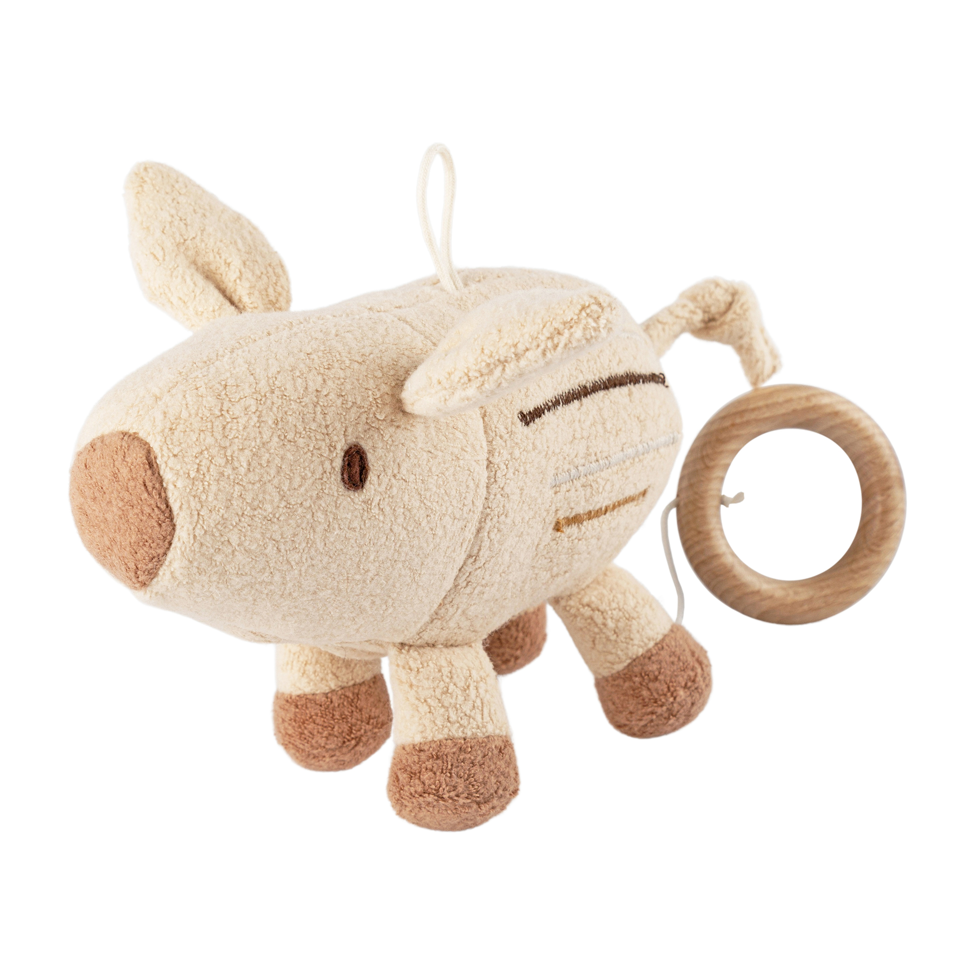 Musical soft toy piglet Rupert, Mister O'Lui Musical soft toy piglet Rupert, Mister O'Lui