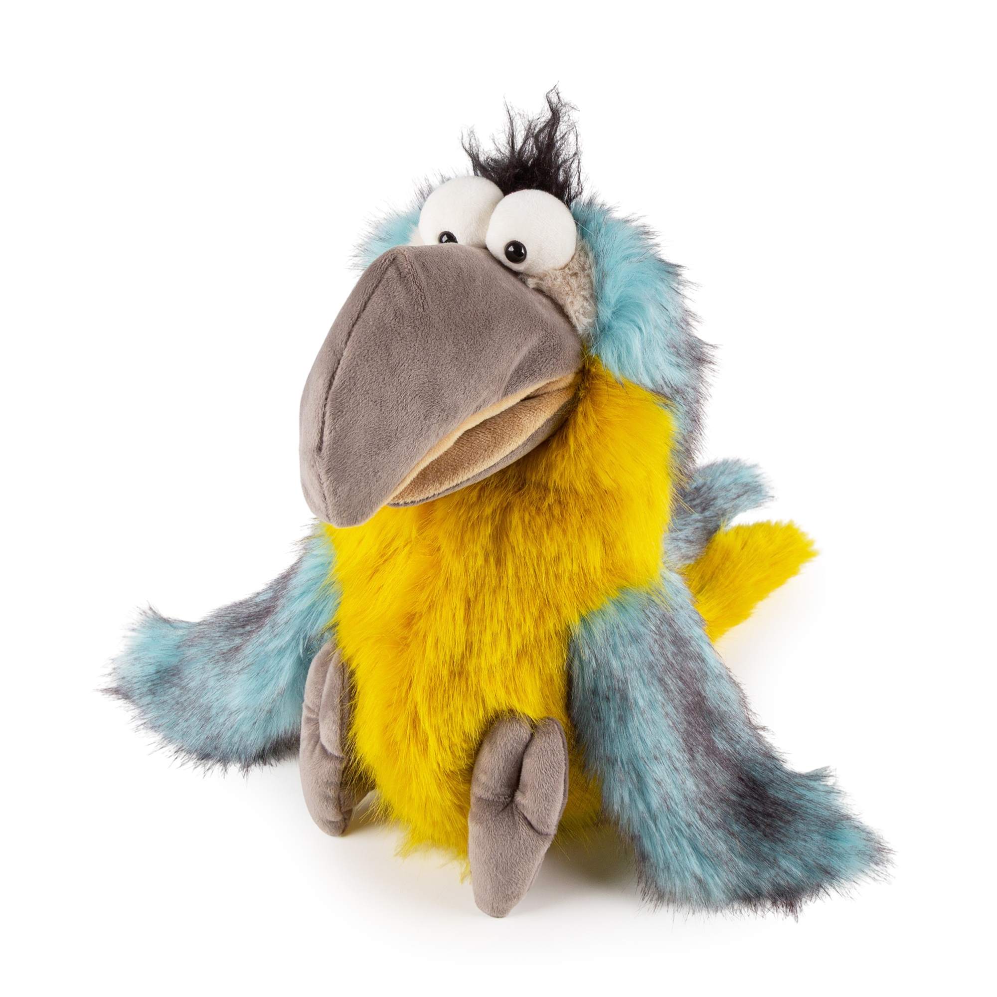 Kinder Kuschel Handpuppe Papagei