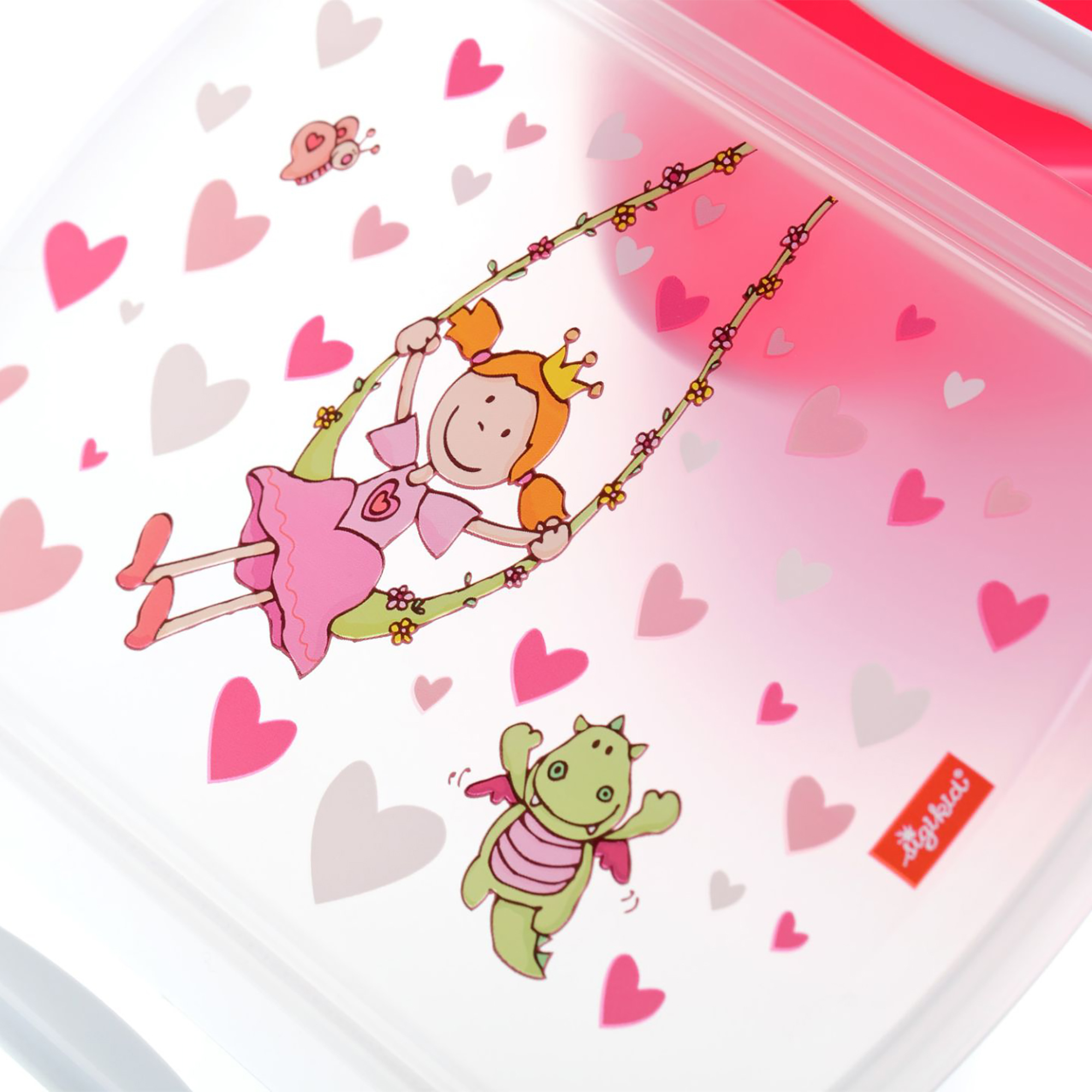 Children's stainless steel bottle 400 0 ml & lunch box pinky queeny Children's stainless steel bottle 400 0 ml & lunch box pinky queeny