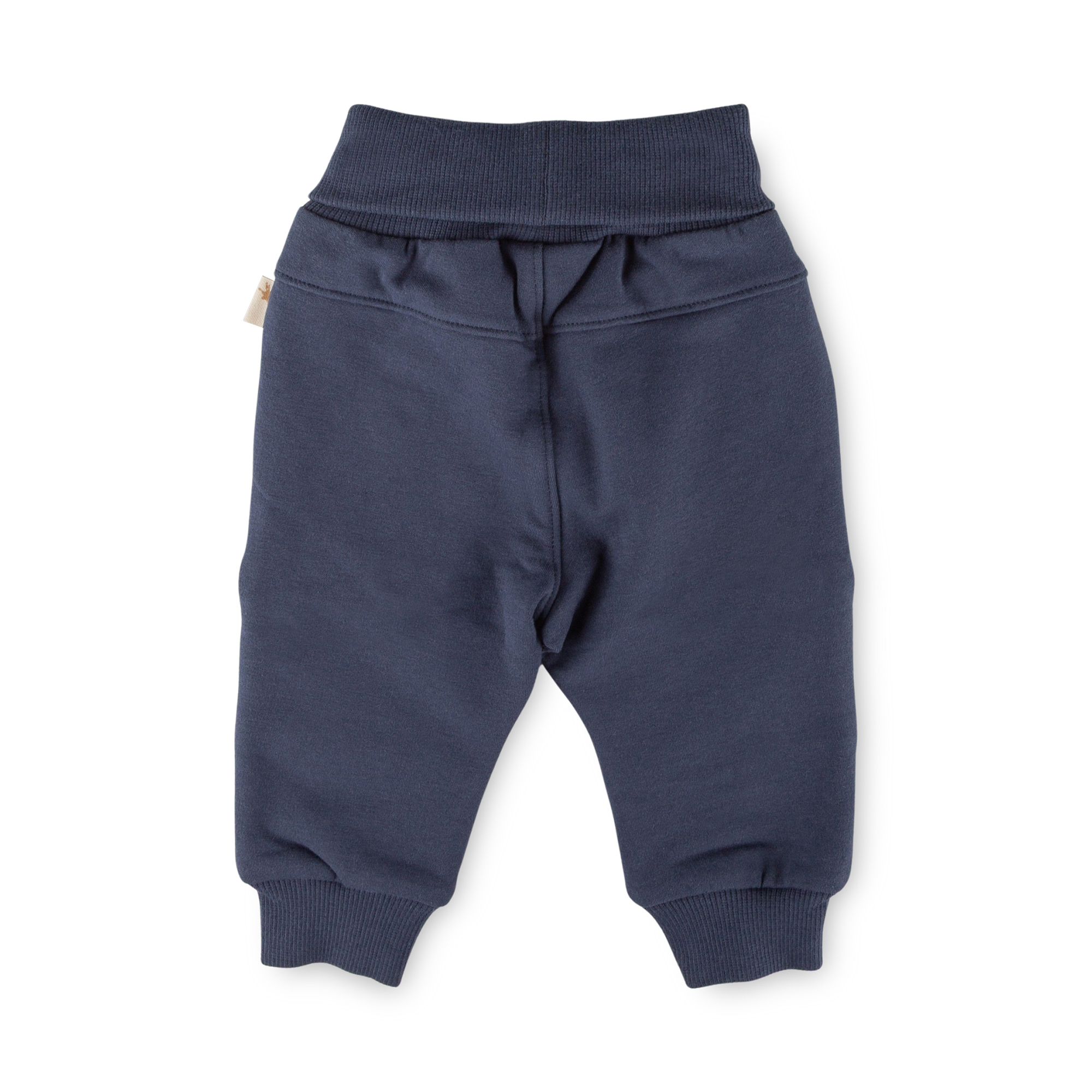 Baby sweat pants Wild Fox, pockets, dark blue