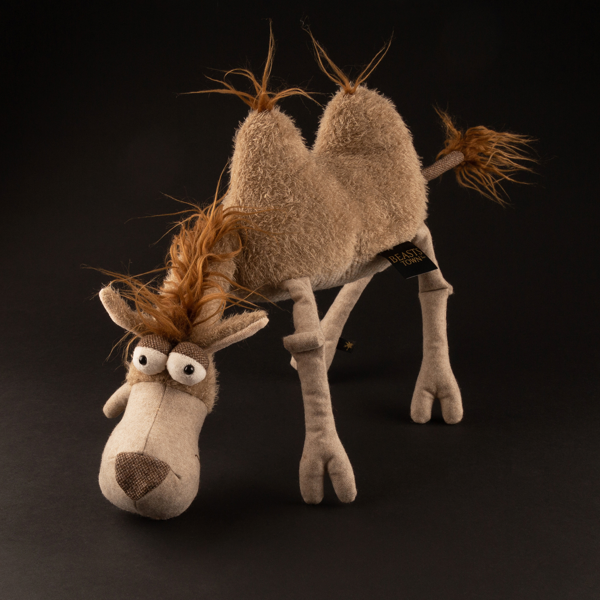 Plush camel Desert Dandy, Beasts collection