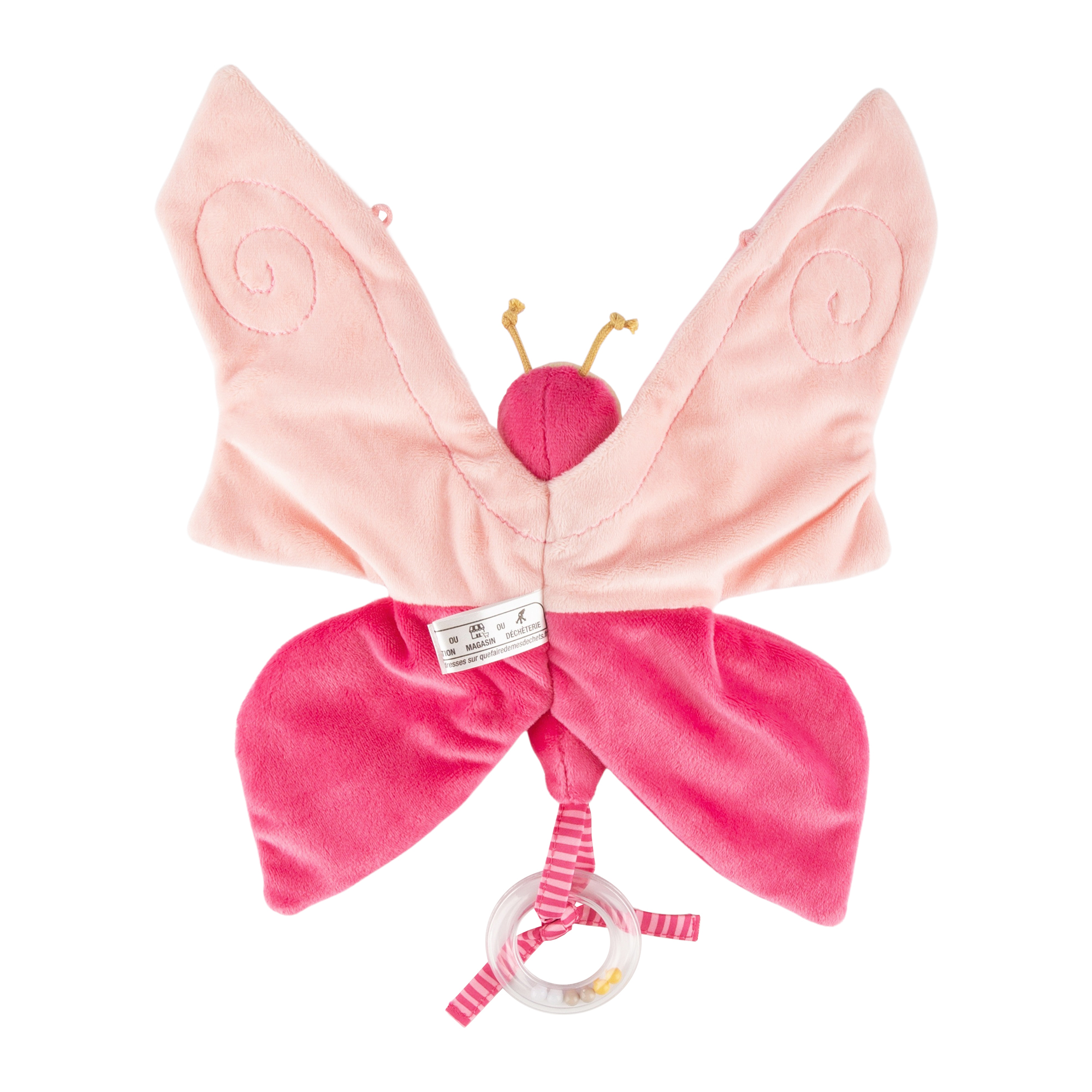 Baby Knister Schmetterling, pink