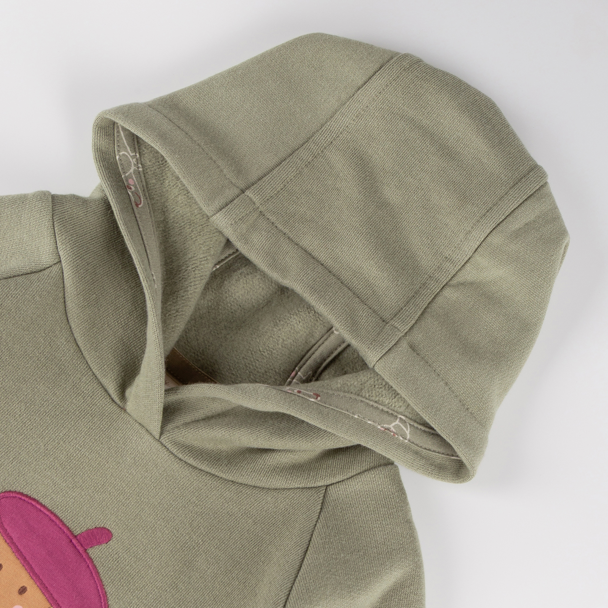 Kinder Hoody Sweatkleid mit Faltenrock, Petit Croissant