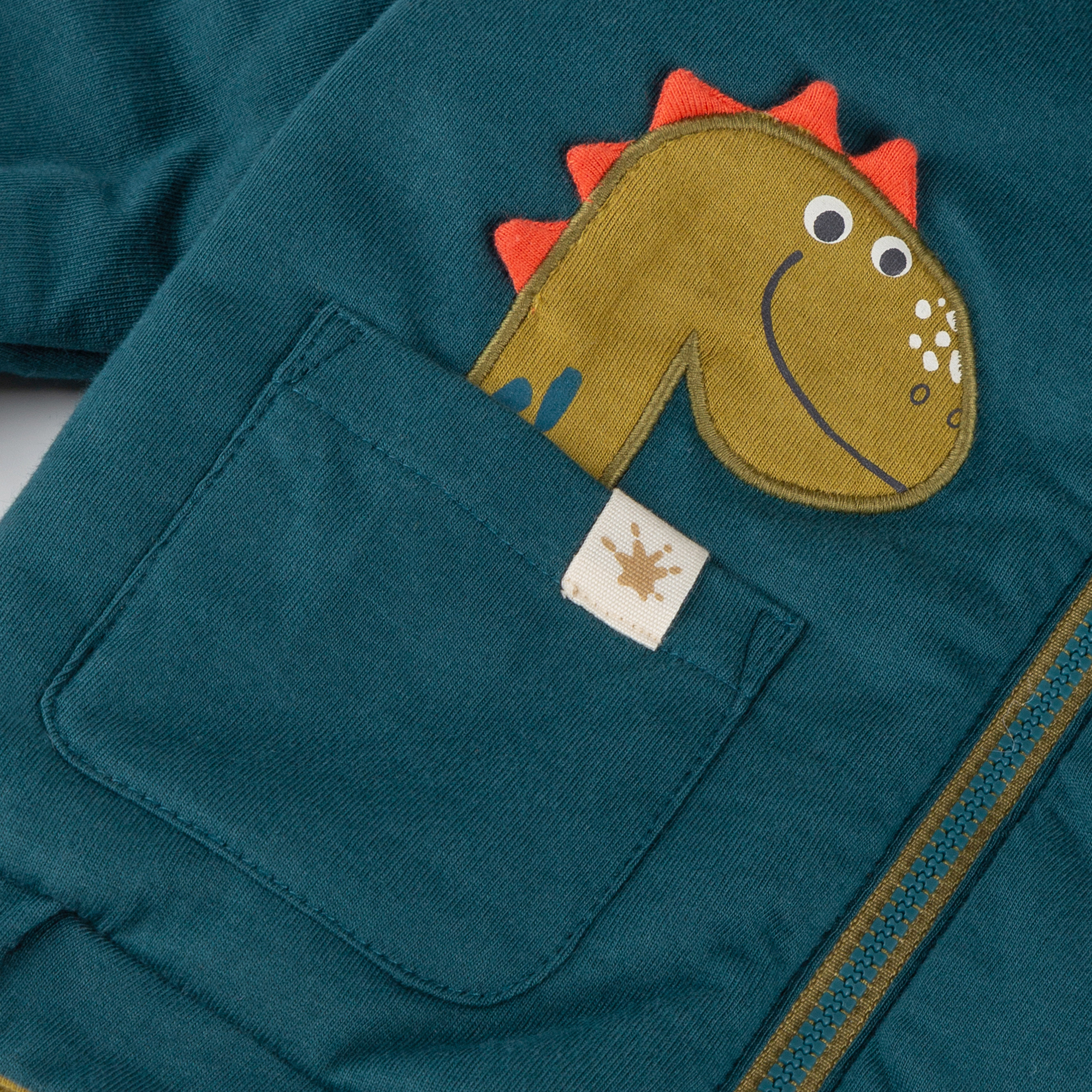Baby Wendejacke mit Kapuze, Dino Fun