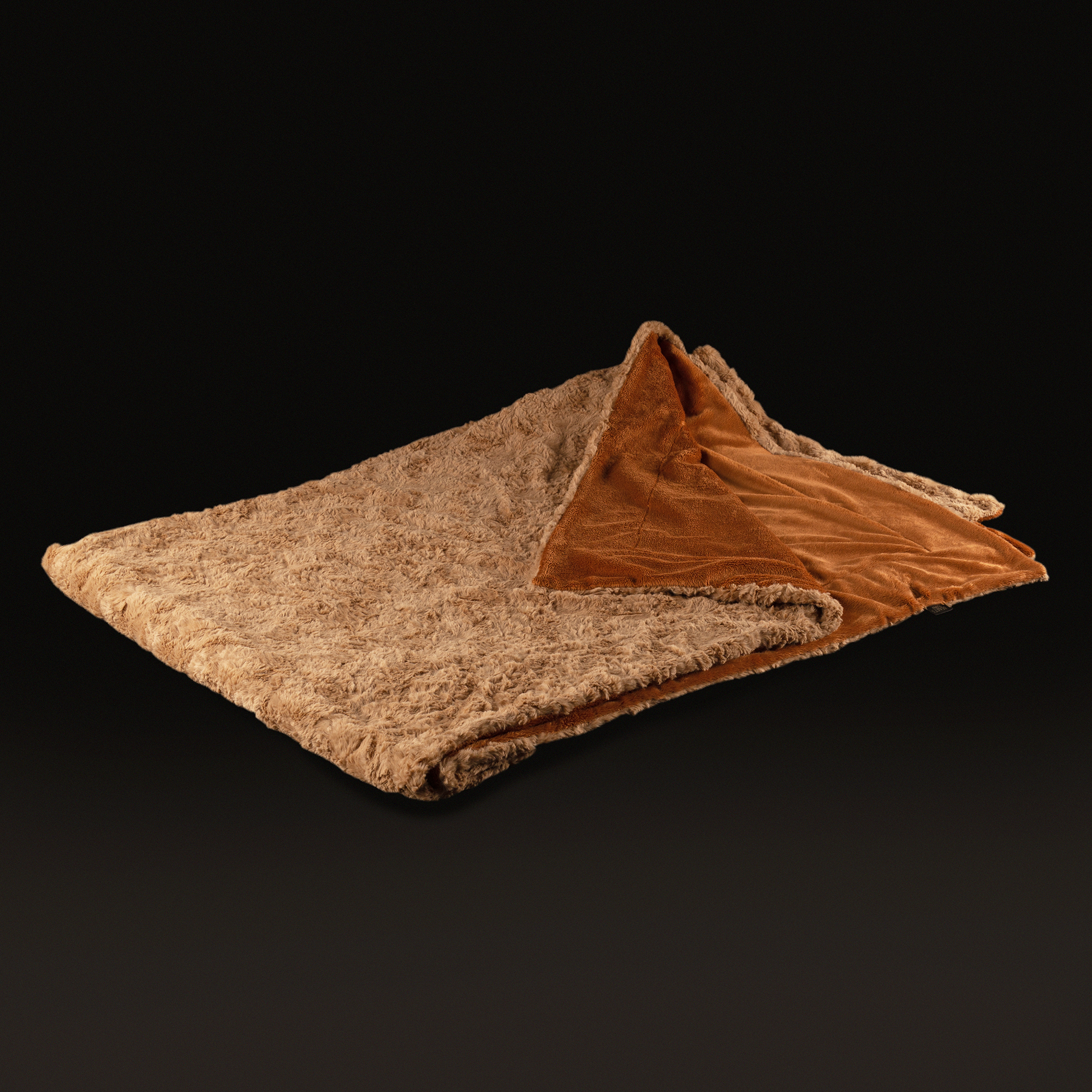 Beasts Kuscheldecke Plüsch, braun gewirbelt Beasts Kuscheldecke Plüsch, braun gewirbelt