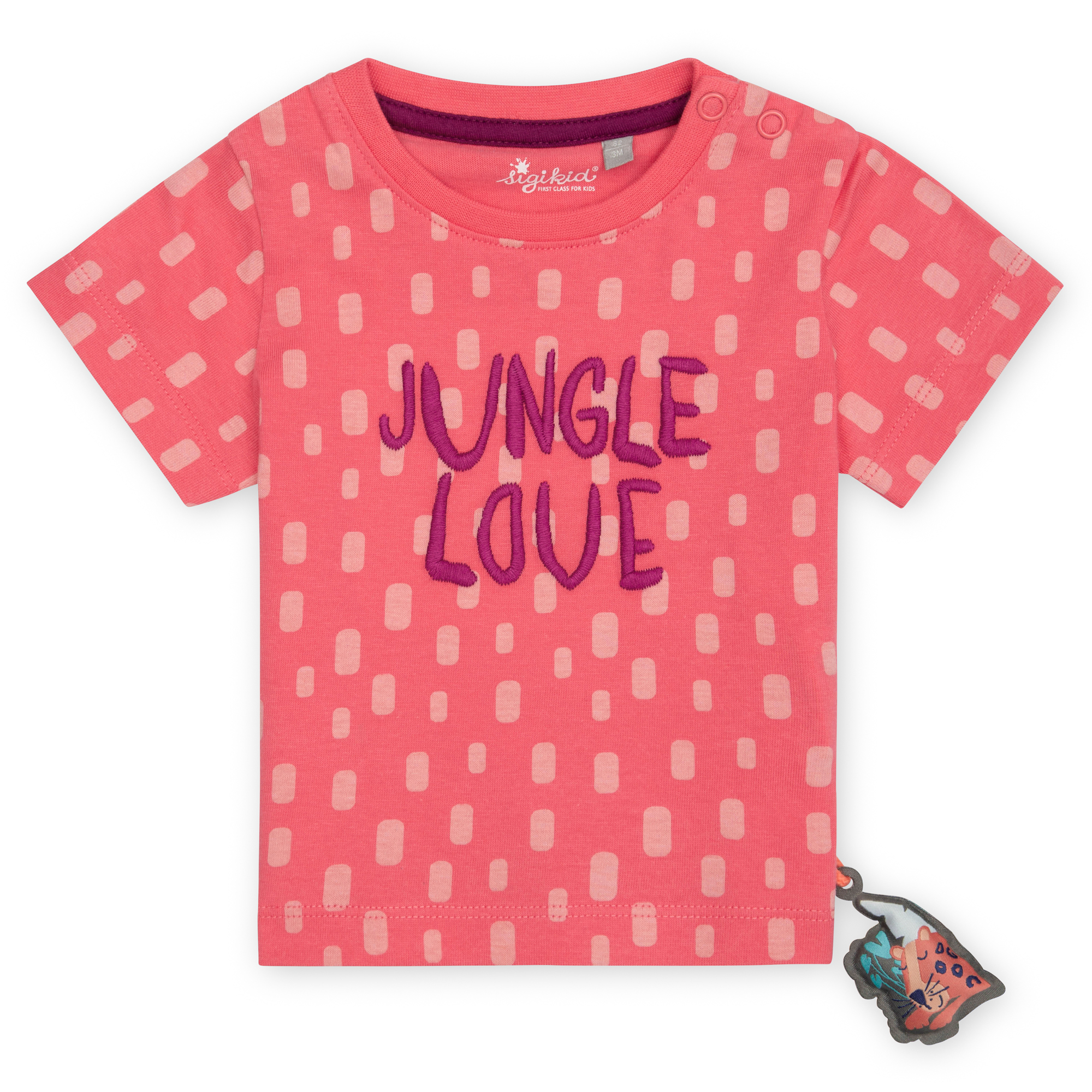 Baby girl T-shirt jungle love