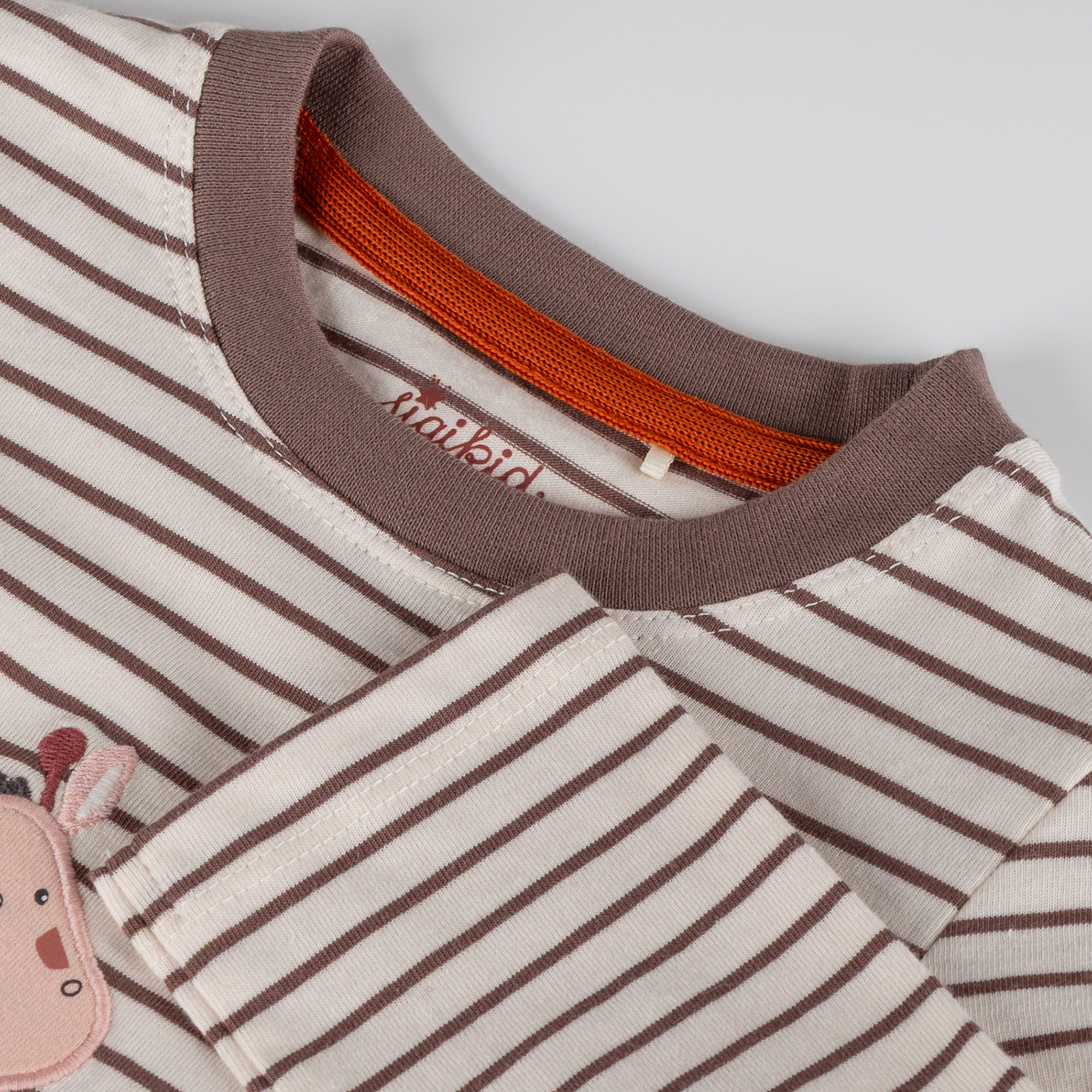 Striped children's long sleeve Tee, Savanne