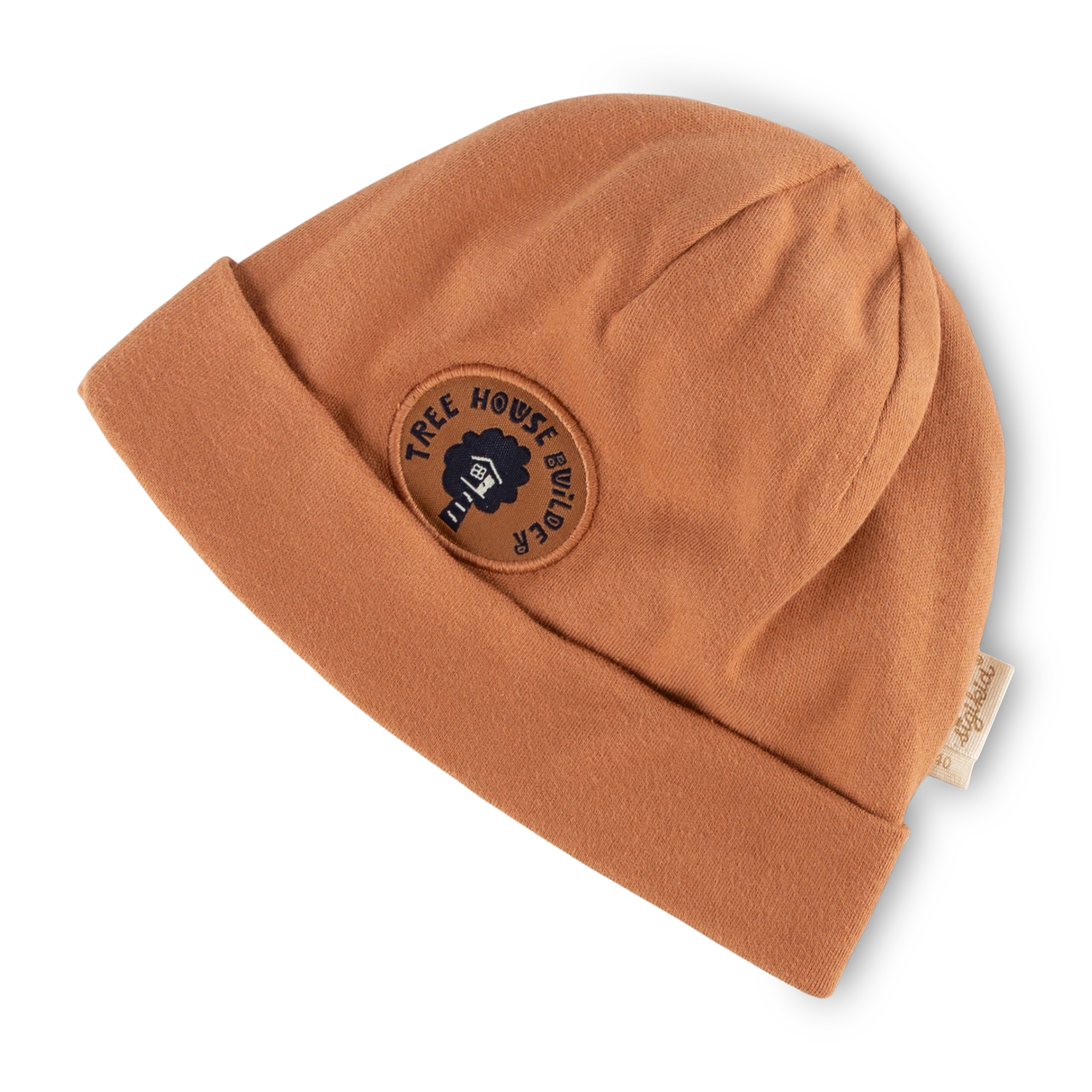 Caramel brown baby beanie hat