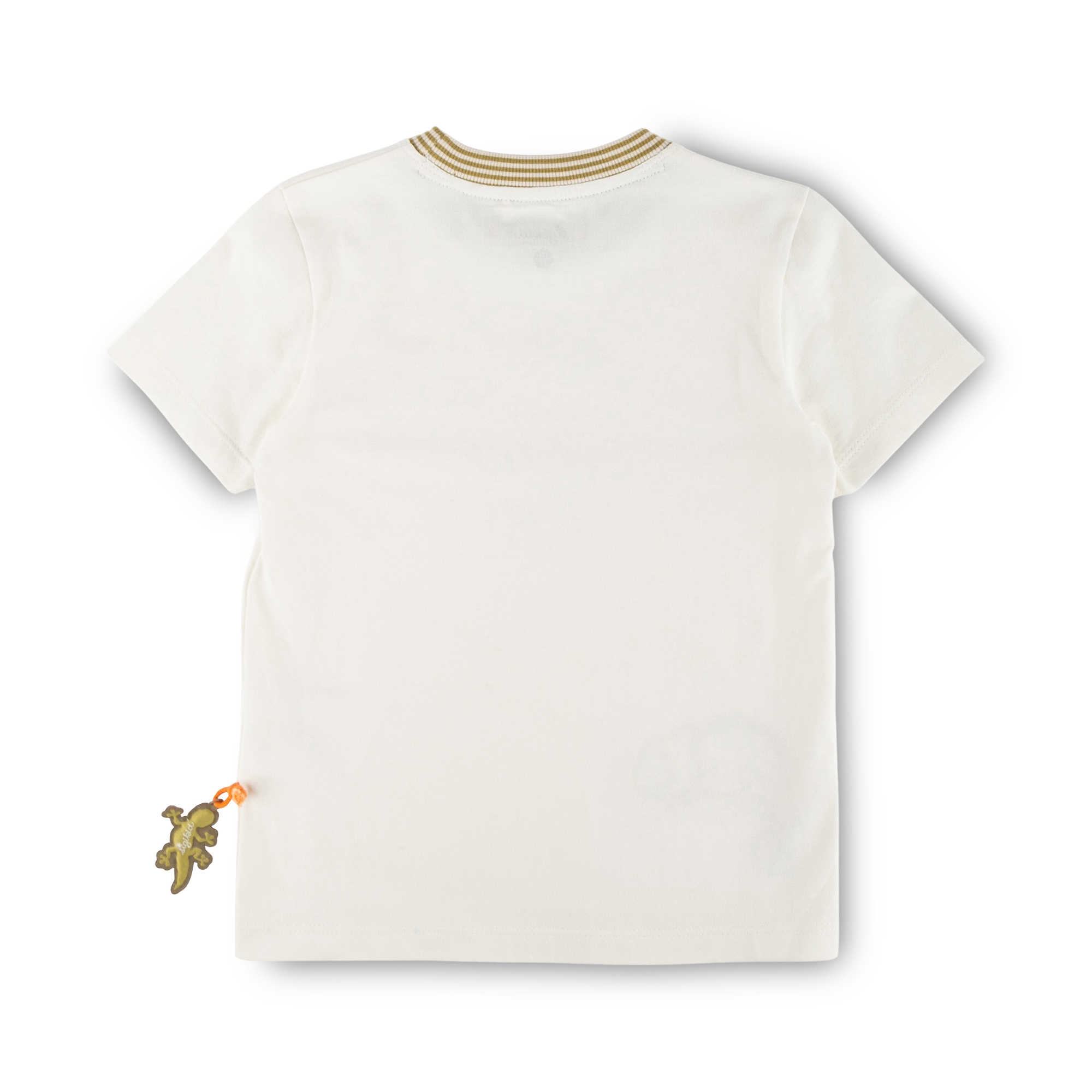 Children's T-shirt chameleon white, Jungle