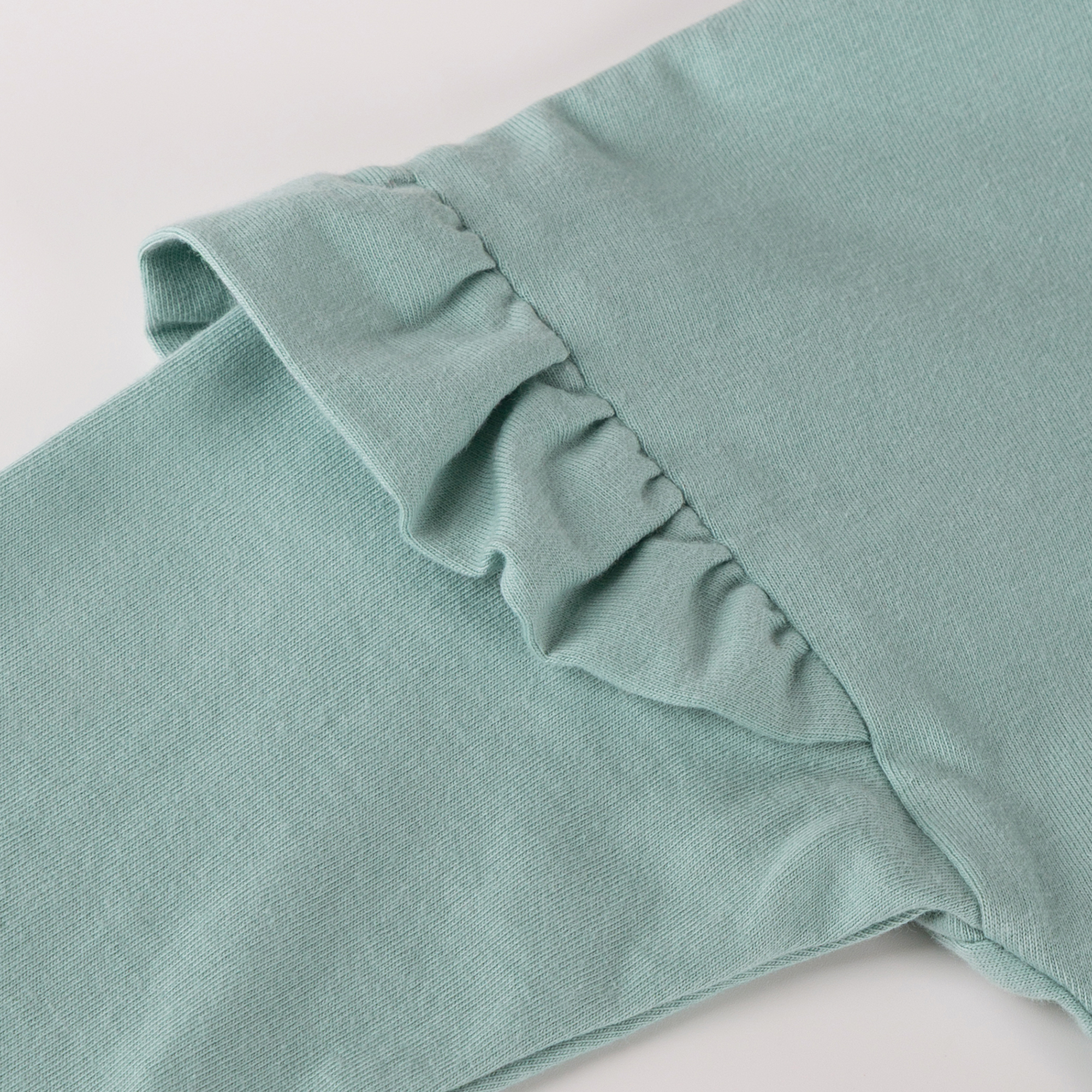 Children's long sleeve Tee roe deer, shoulder frills