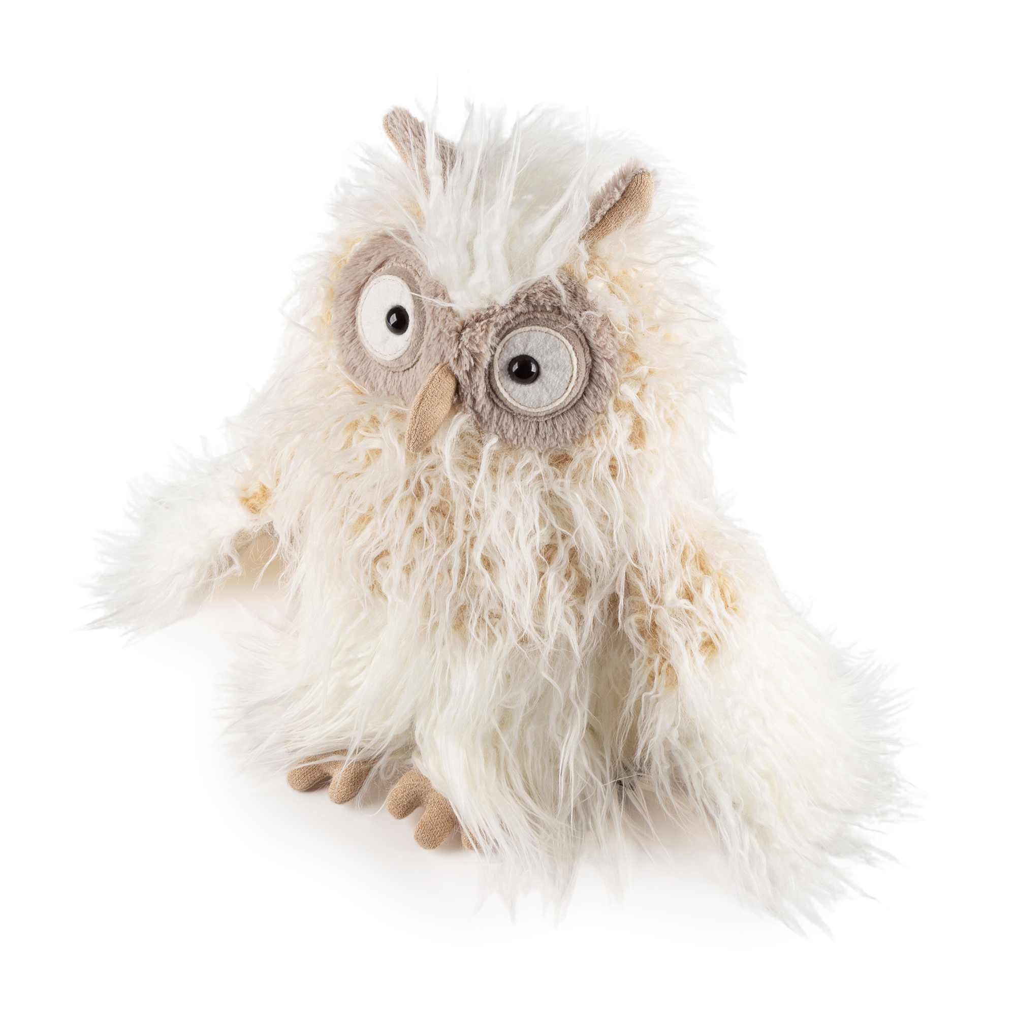 Plush owl Miss Lumière - The Night Thinker, Beasts