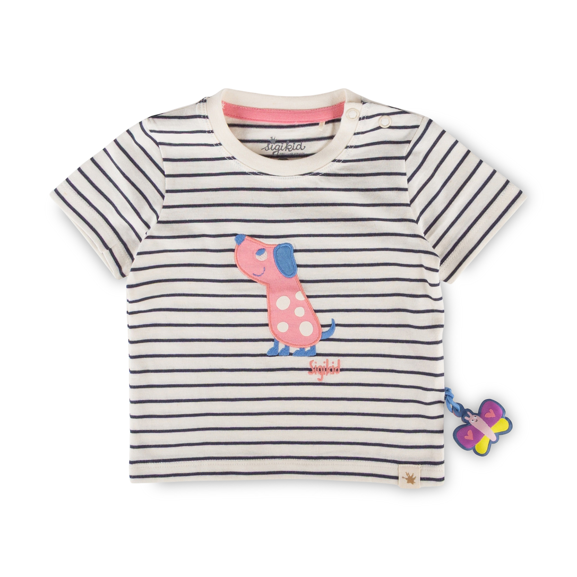Baby T-Shirt bunter Hund, Summer Vibes